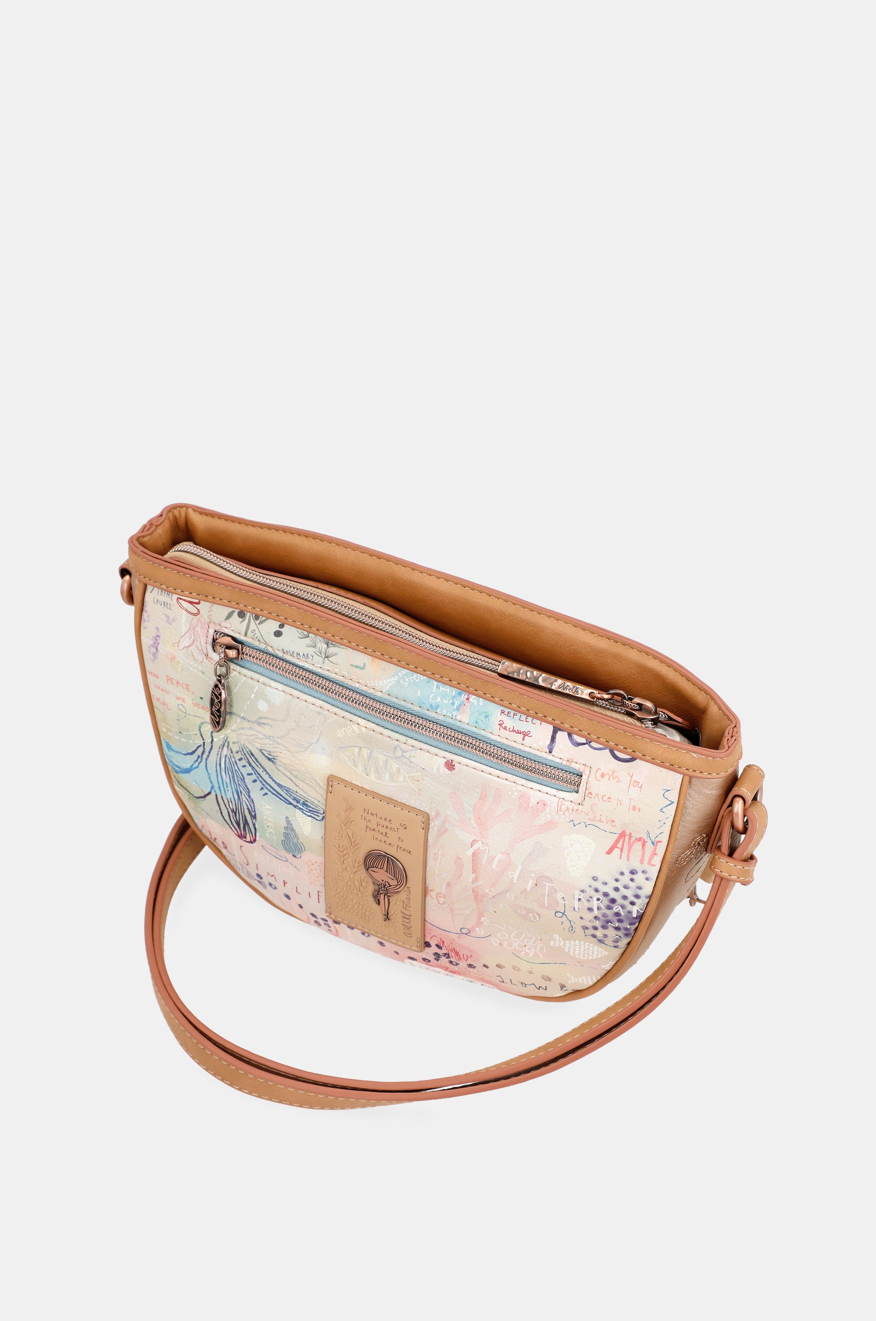 Slow Life Oval shoulder bag