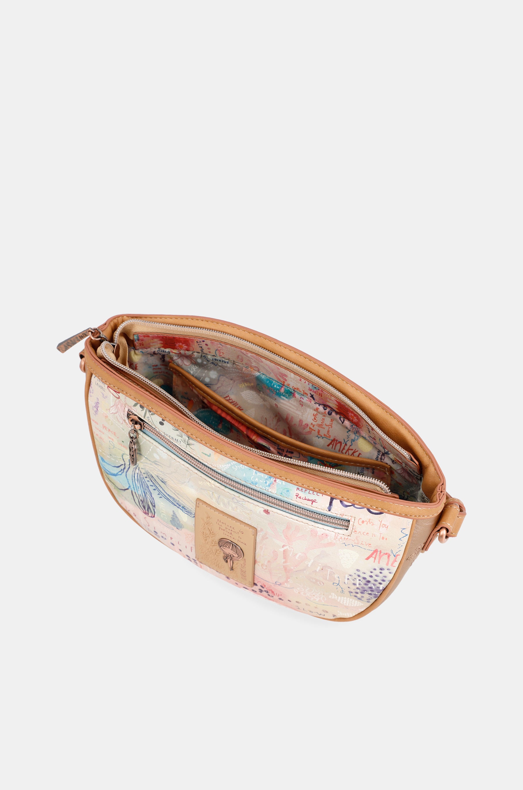 Slow Life Oval shoulder bag
