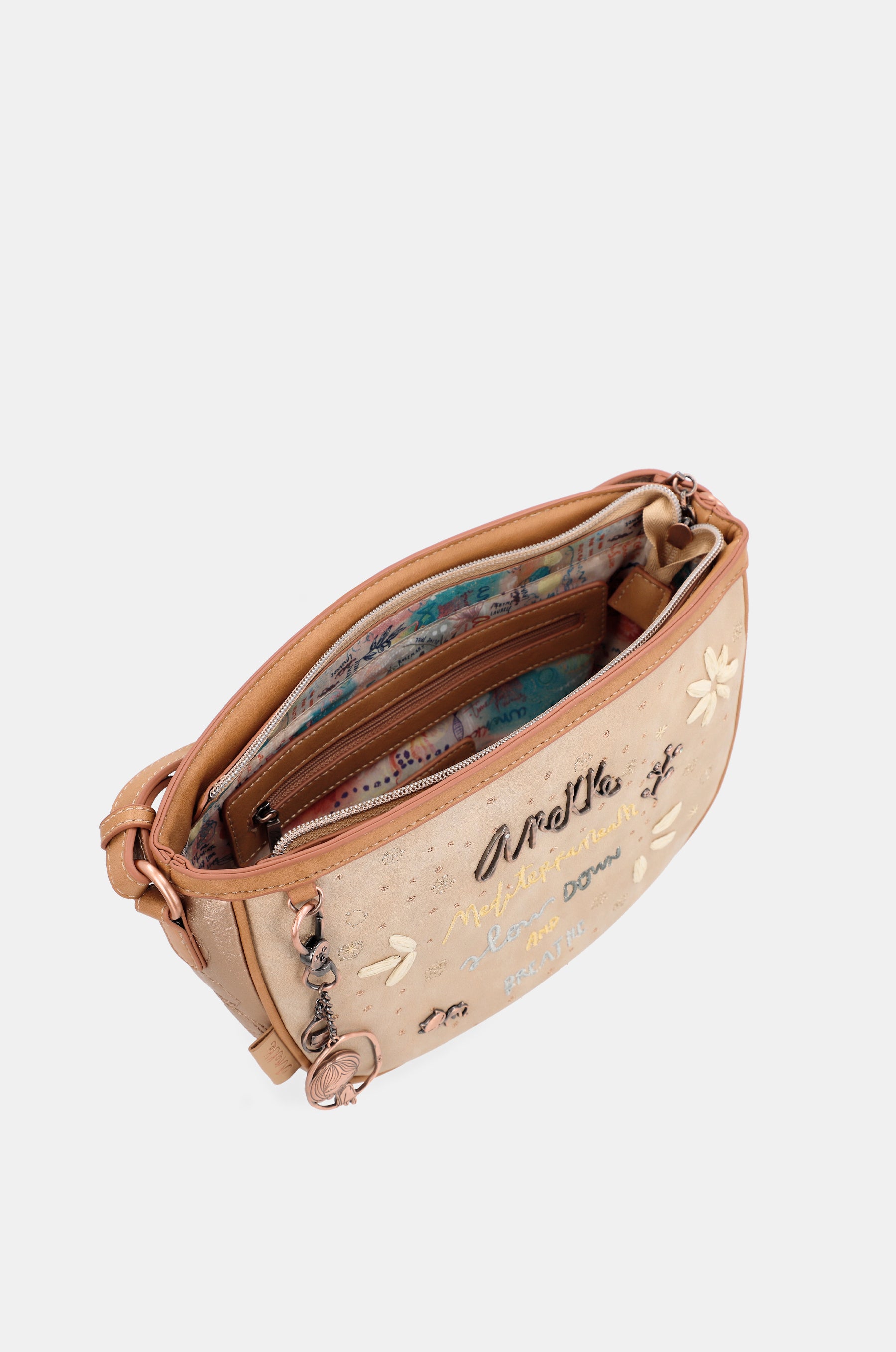 Slow Life Oval shoulder bag