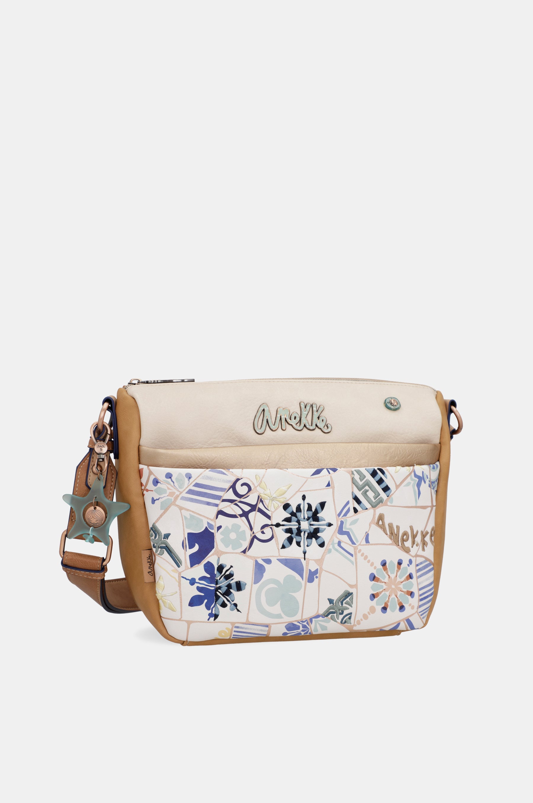 Sunrise Tile print shoulder bag Anekke