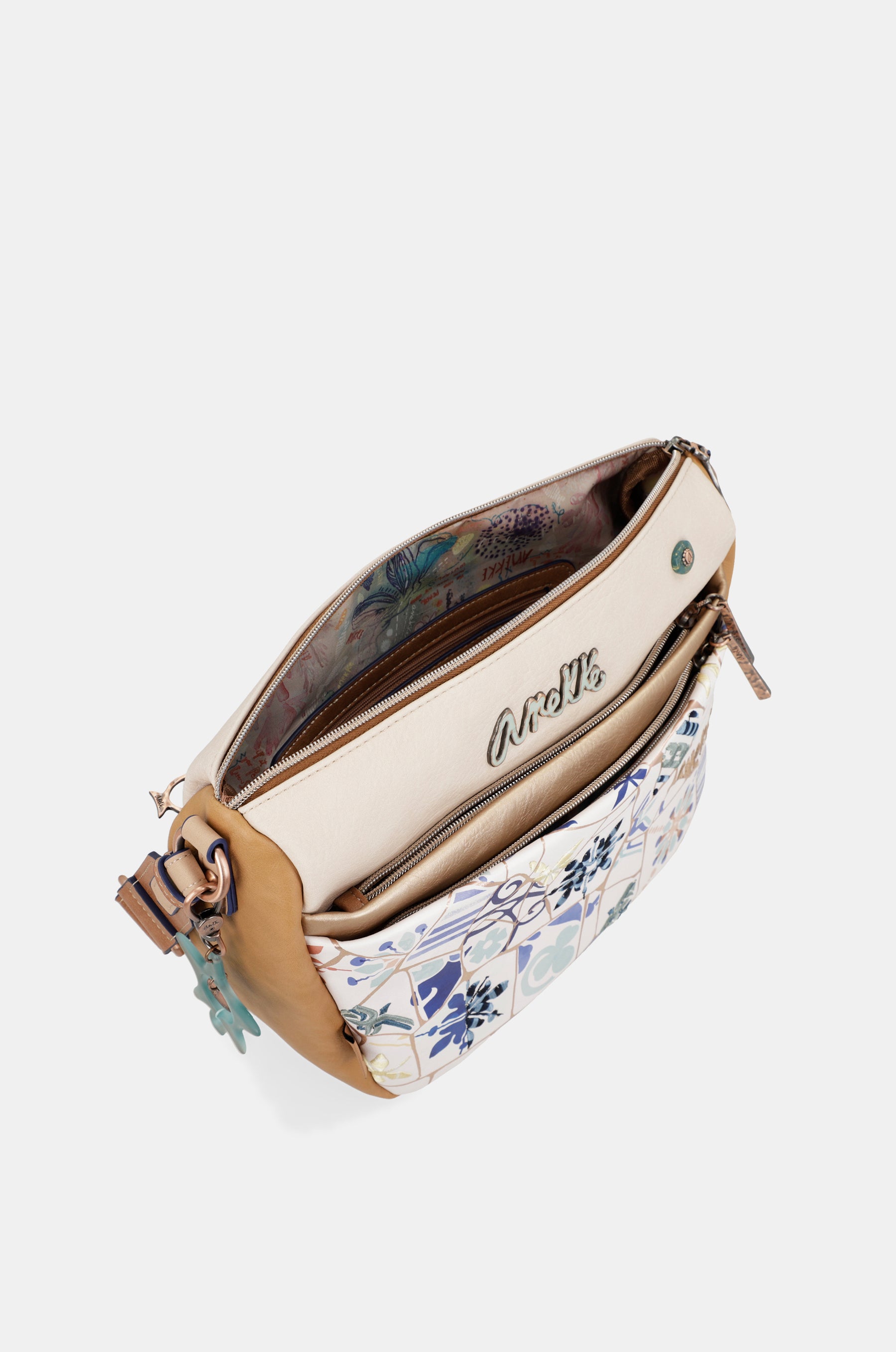 Sunrise Tile print shoulder bag Anekke