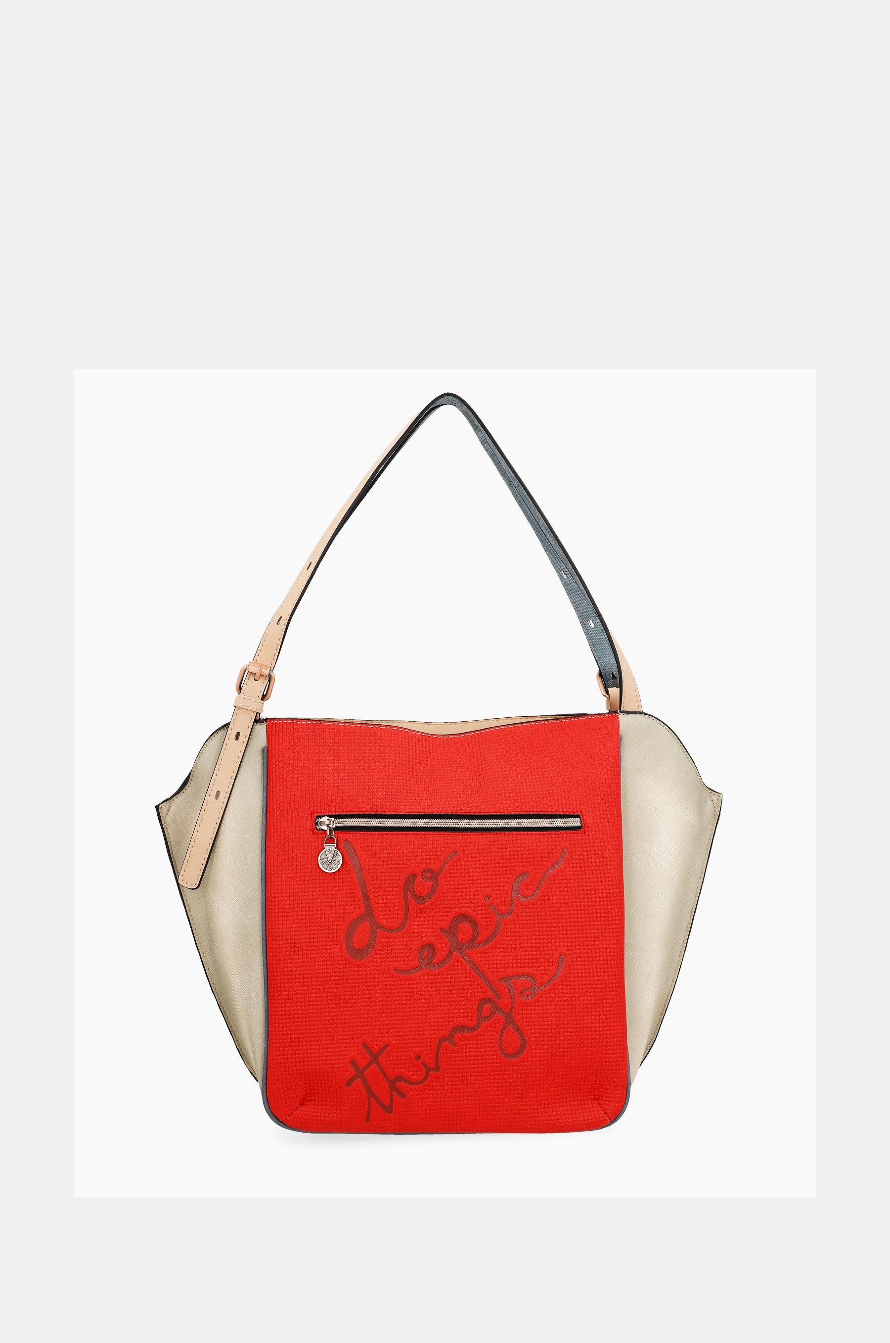 Fun & Music Oval Shopper bag