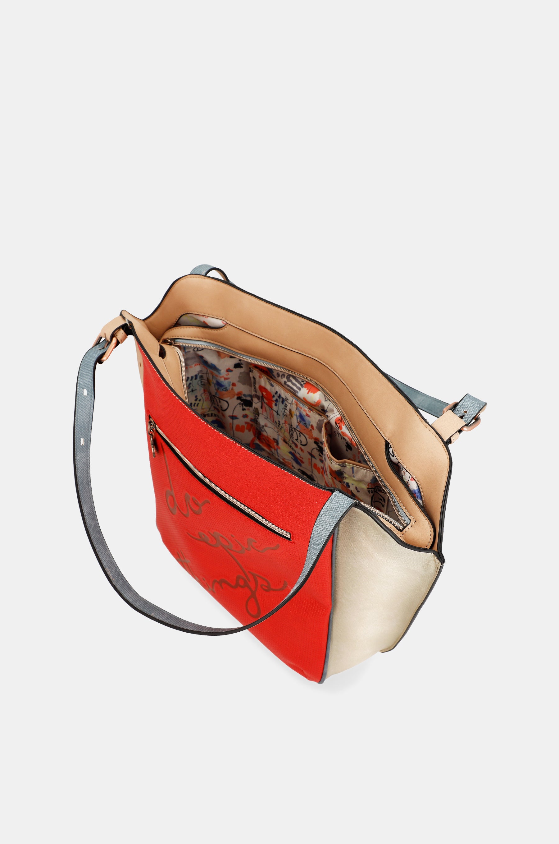 Fun & Music Oval Shopper bag