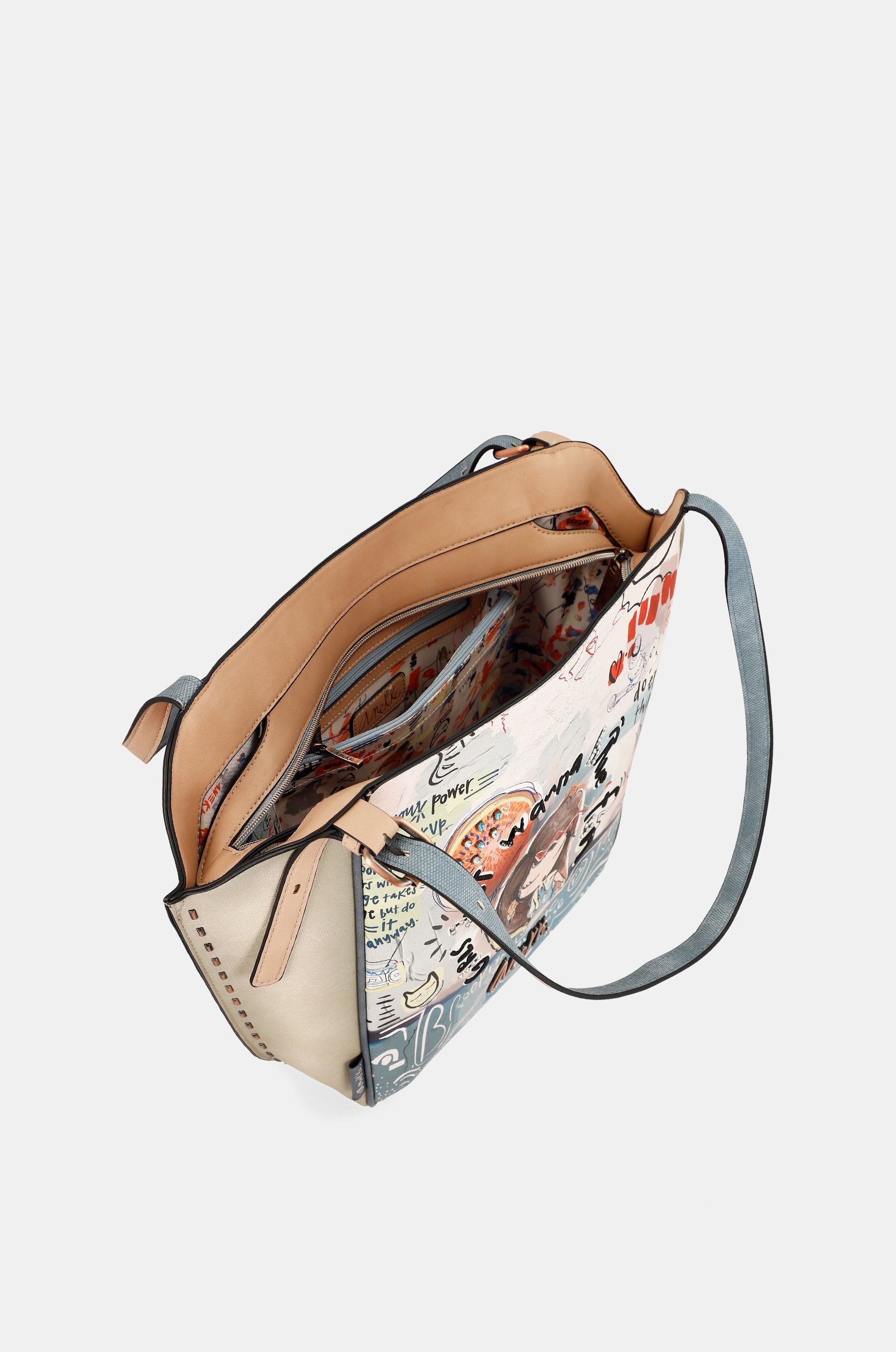 Fun & Music Oval Shopper bag