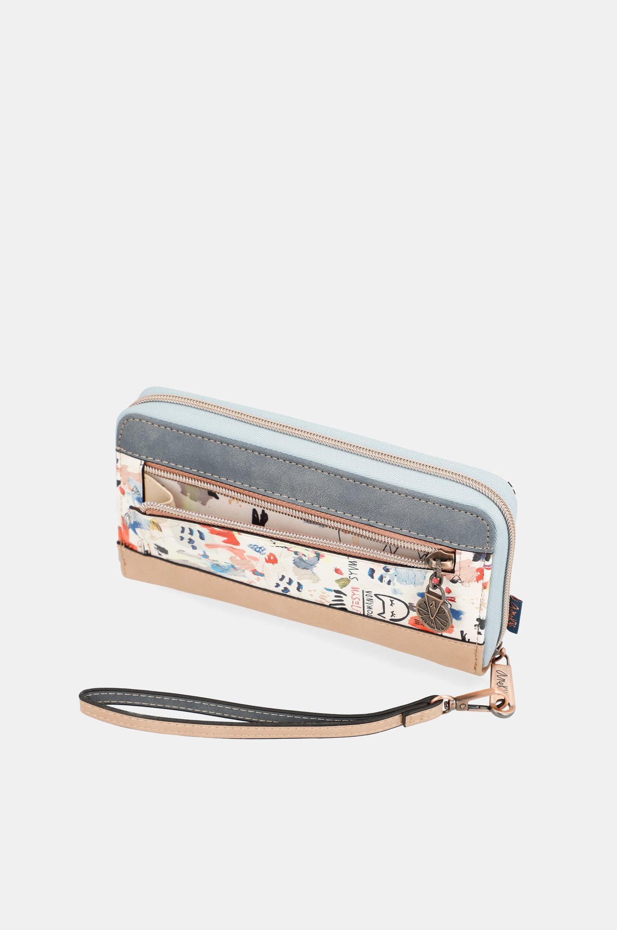 Fun & Music zippered wallet