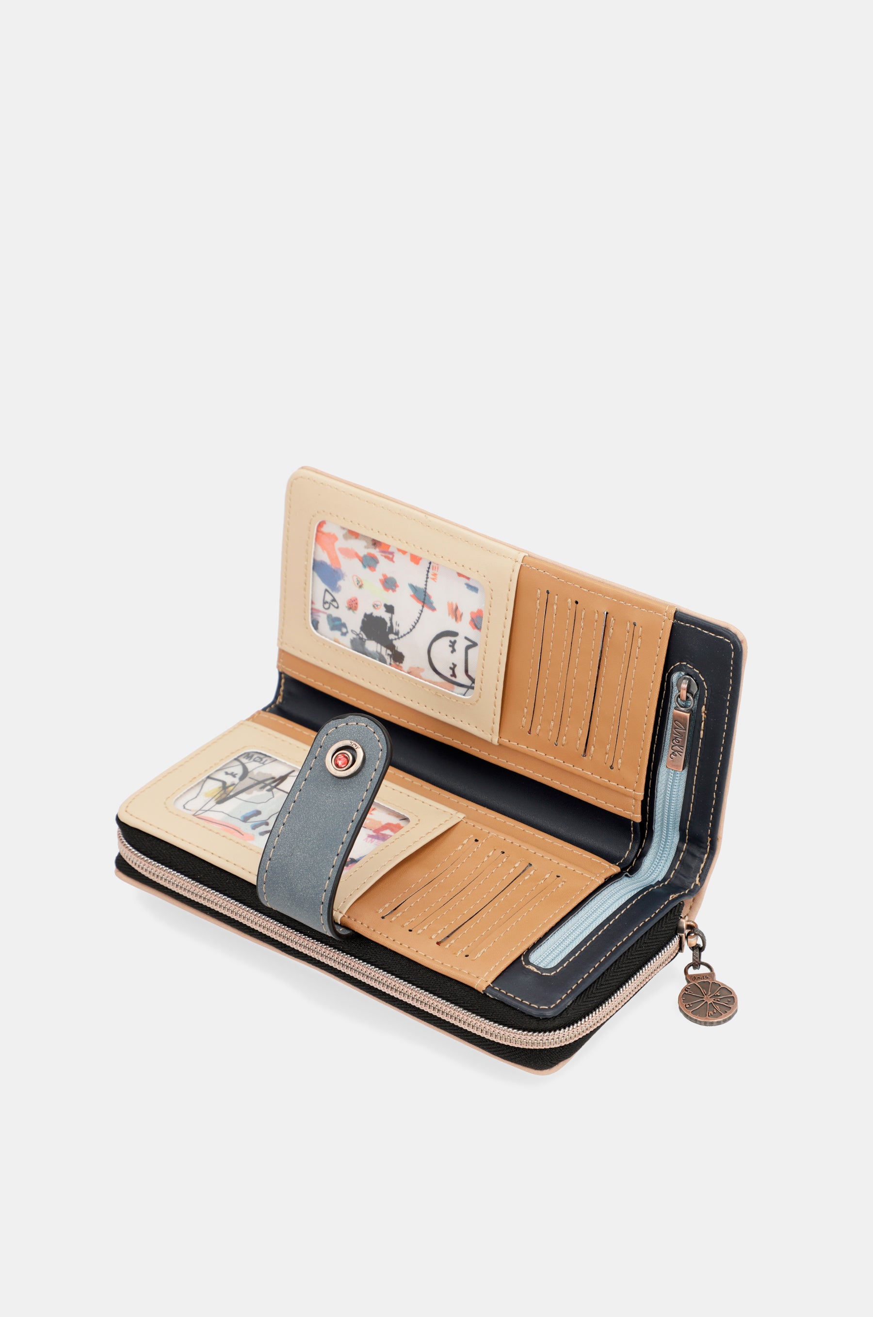 Fun & Music large printed wallet