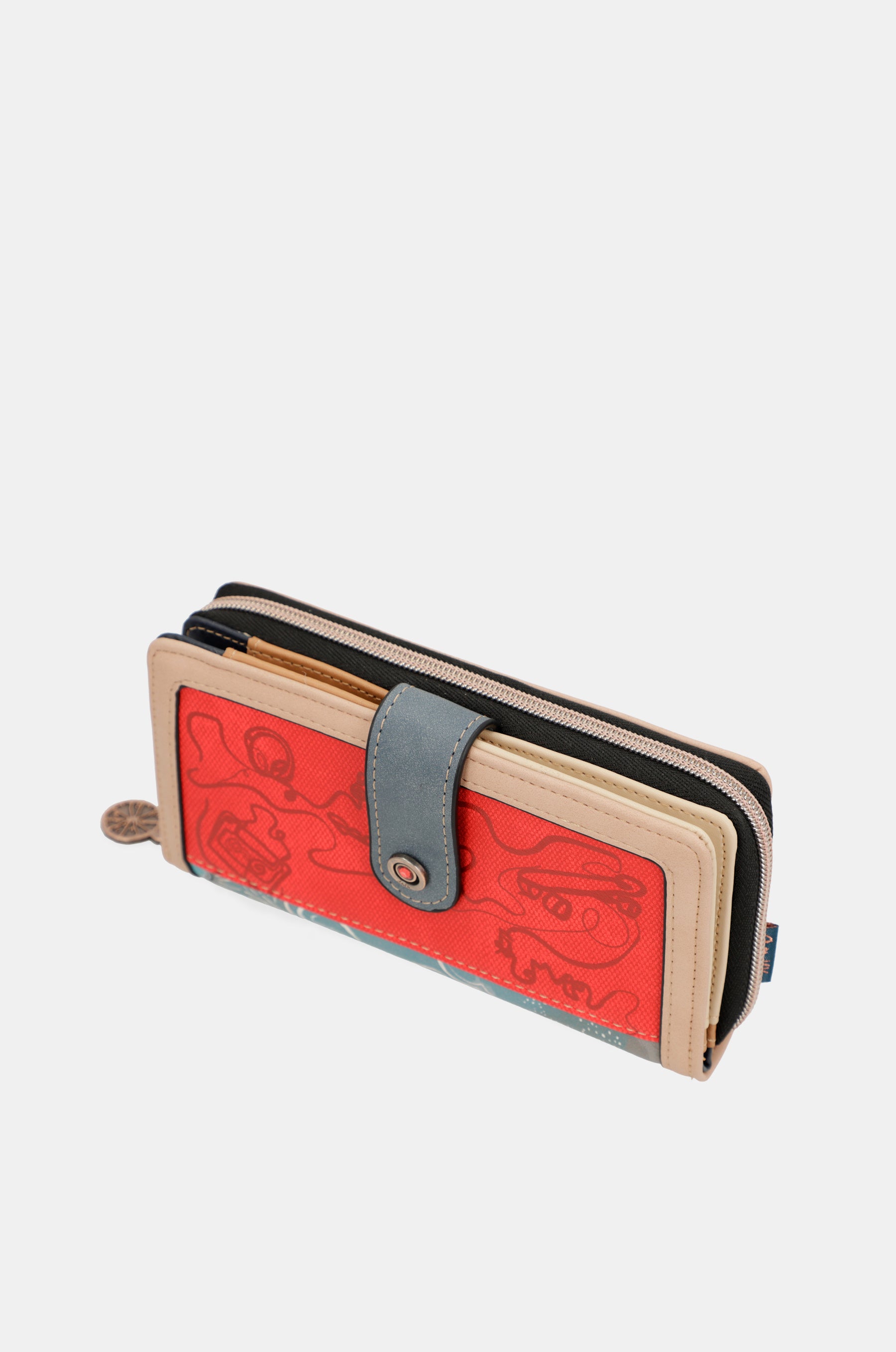Fun & Music large printed wallet