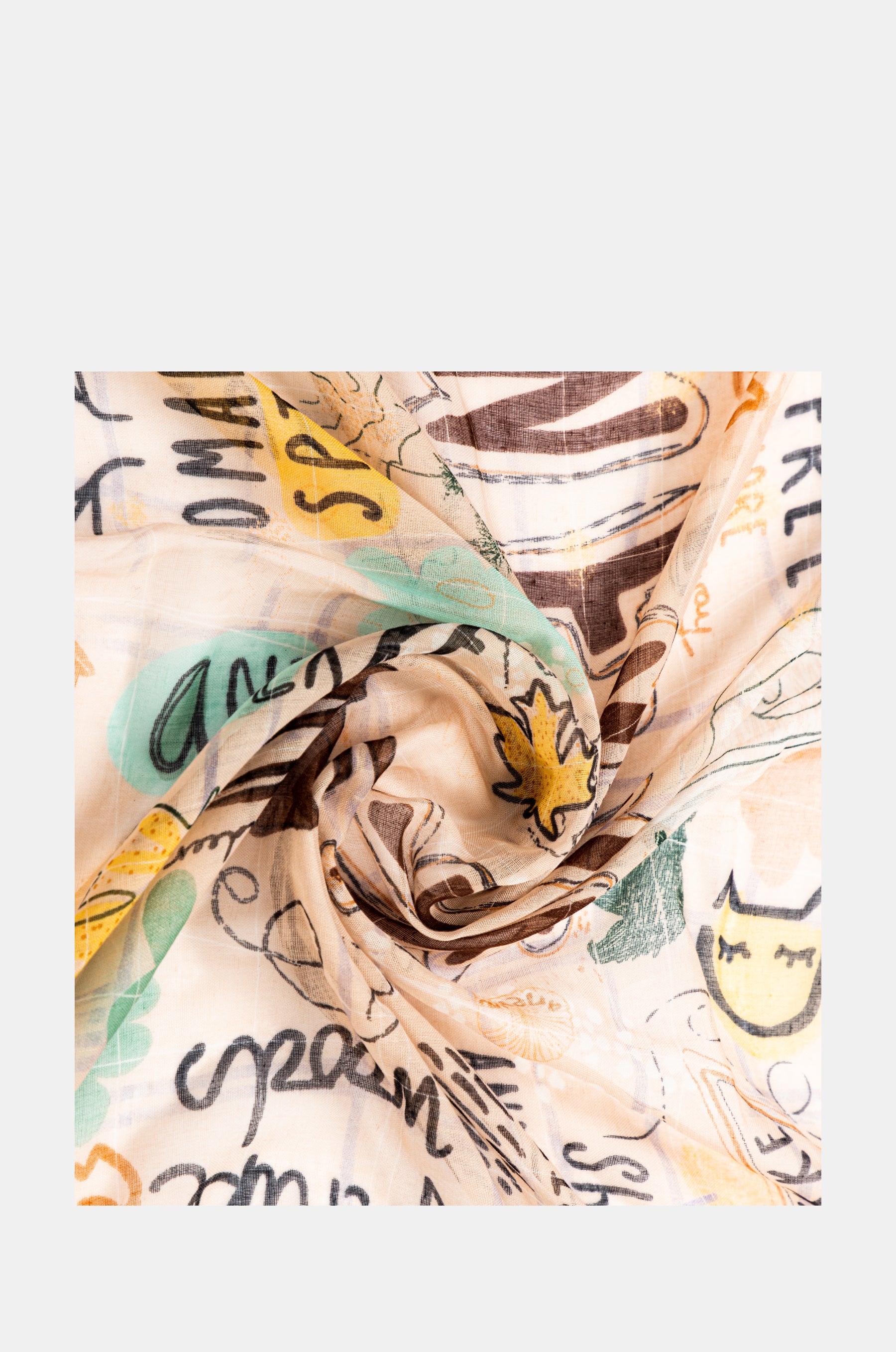 Light moose scarf