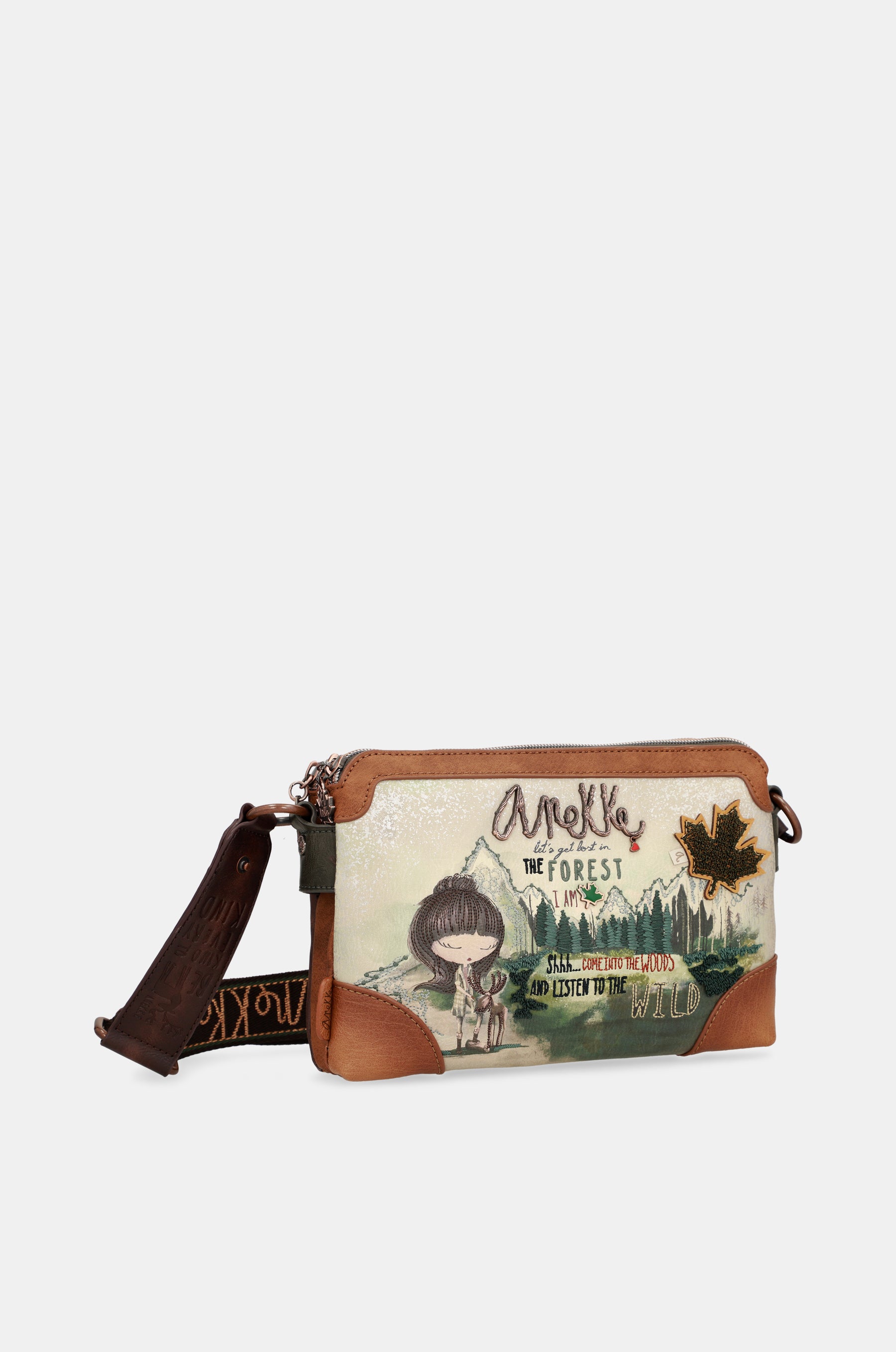 The Forest double compartment shoulder bag