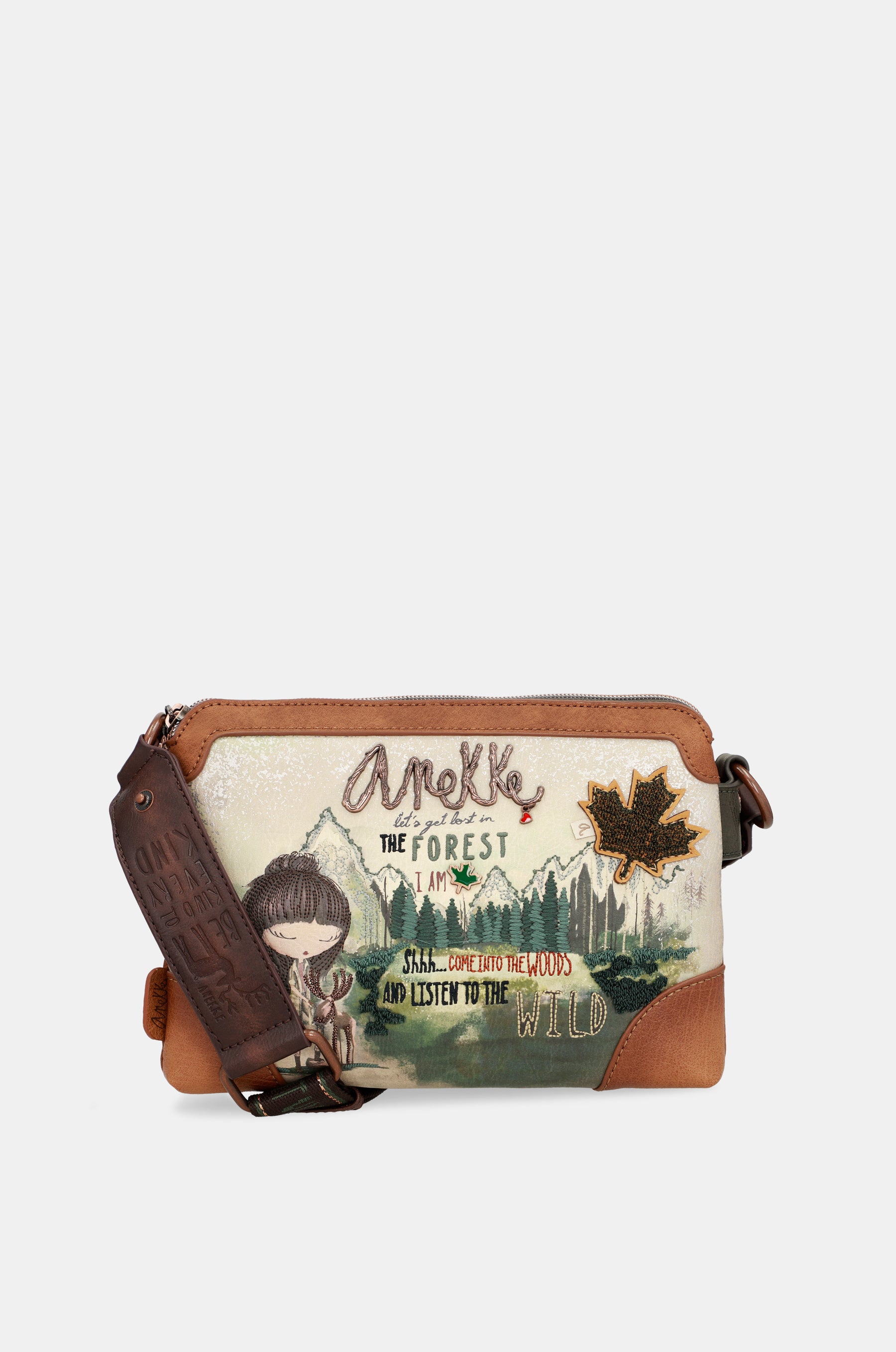 The Forest double compartment shoulder bag