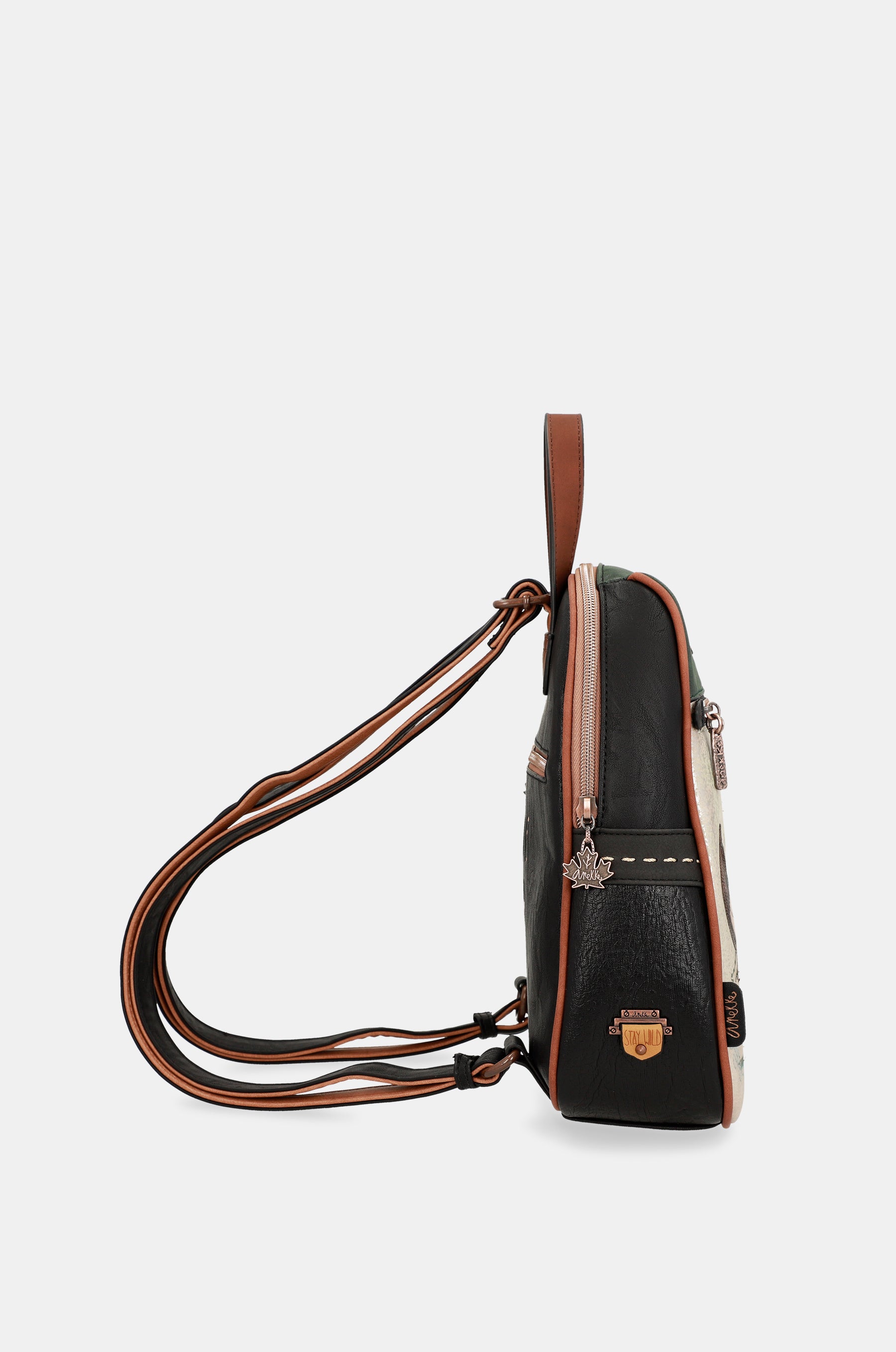 The Forest triangular backpack