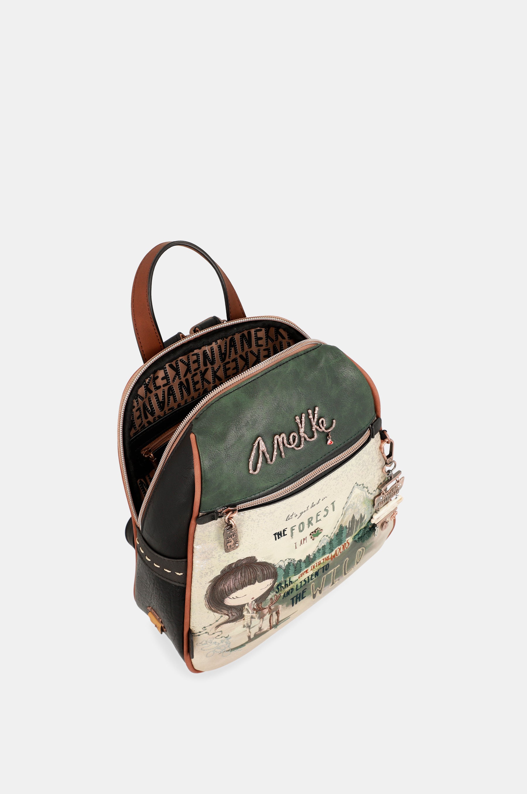 The Forest triangular backpack
