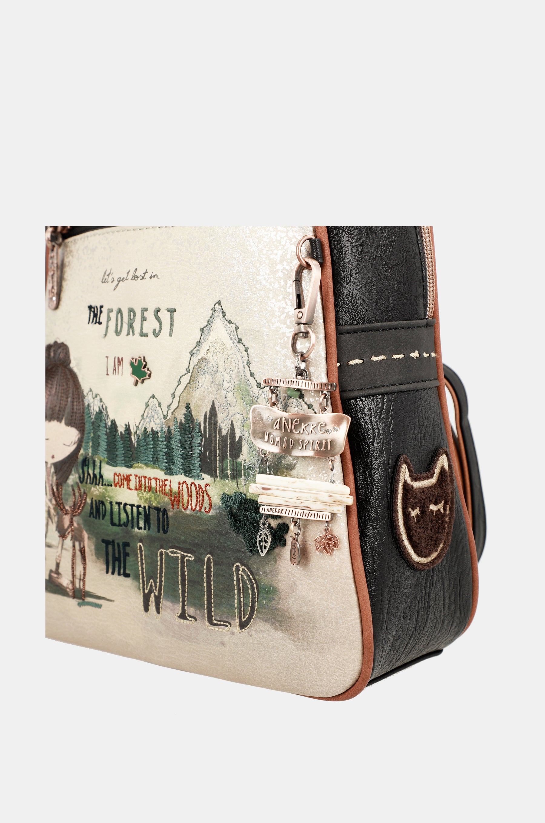 The Forest triangular backpack