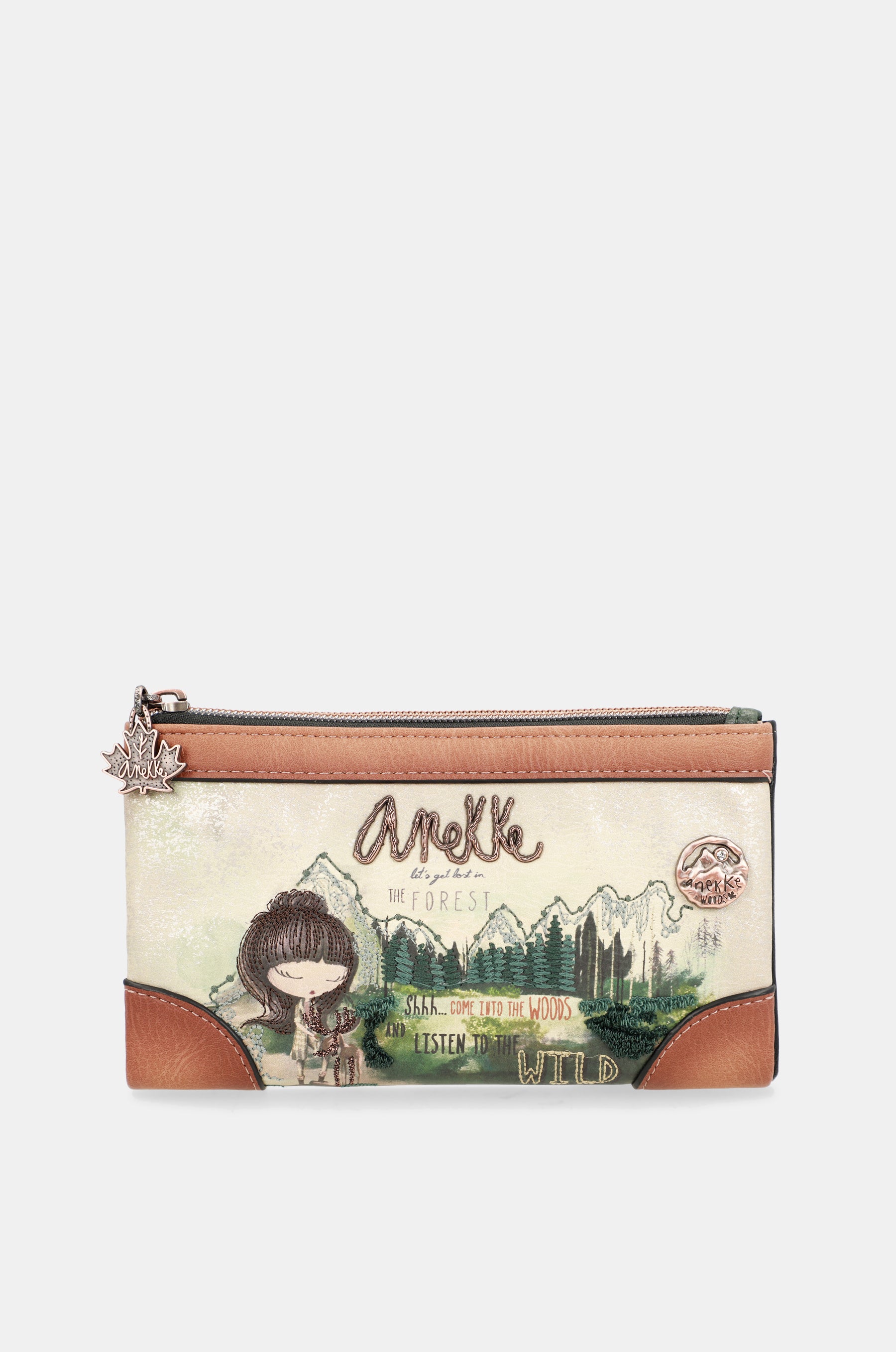 The Forest large flexible material wallet