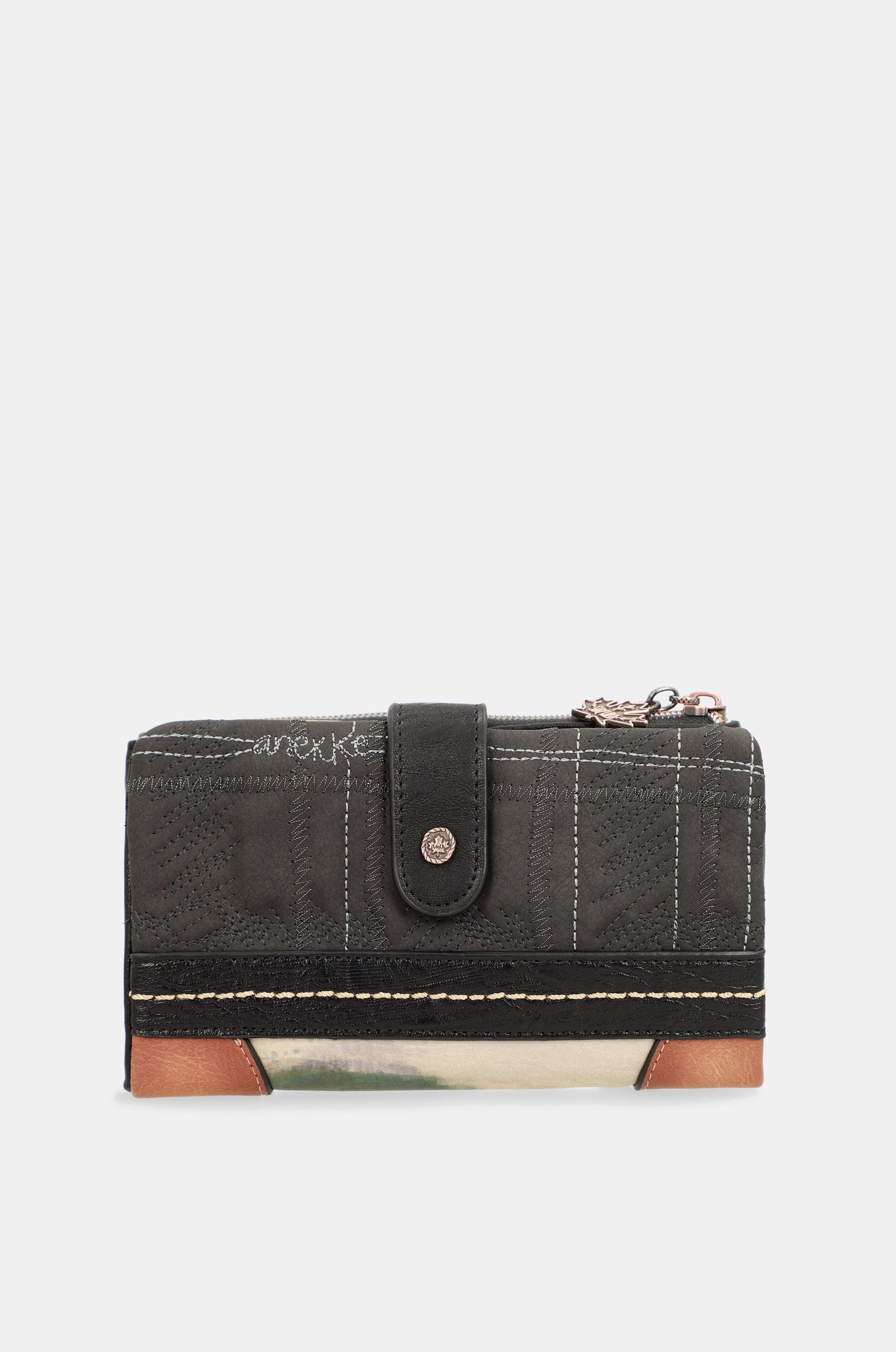 The Forest large flexible material wallet
