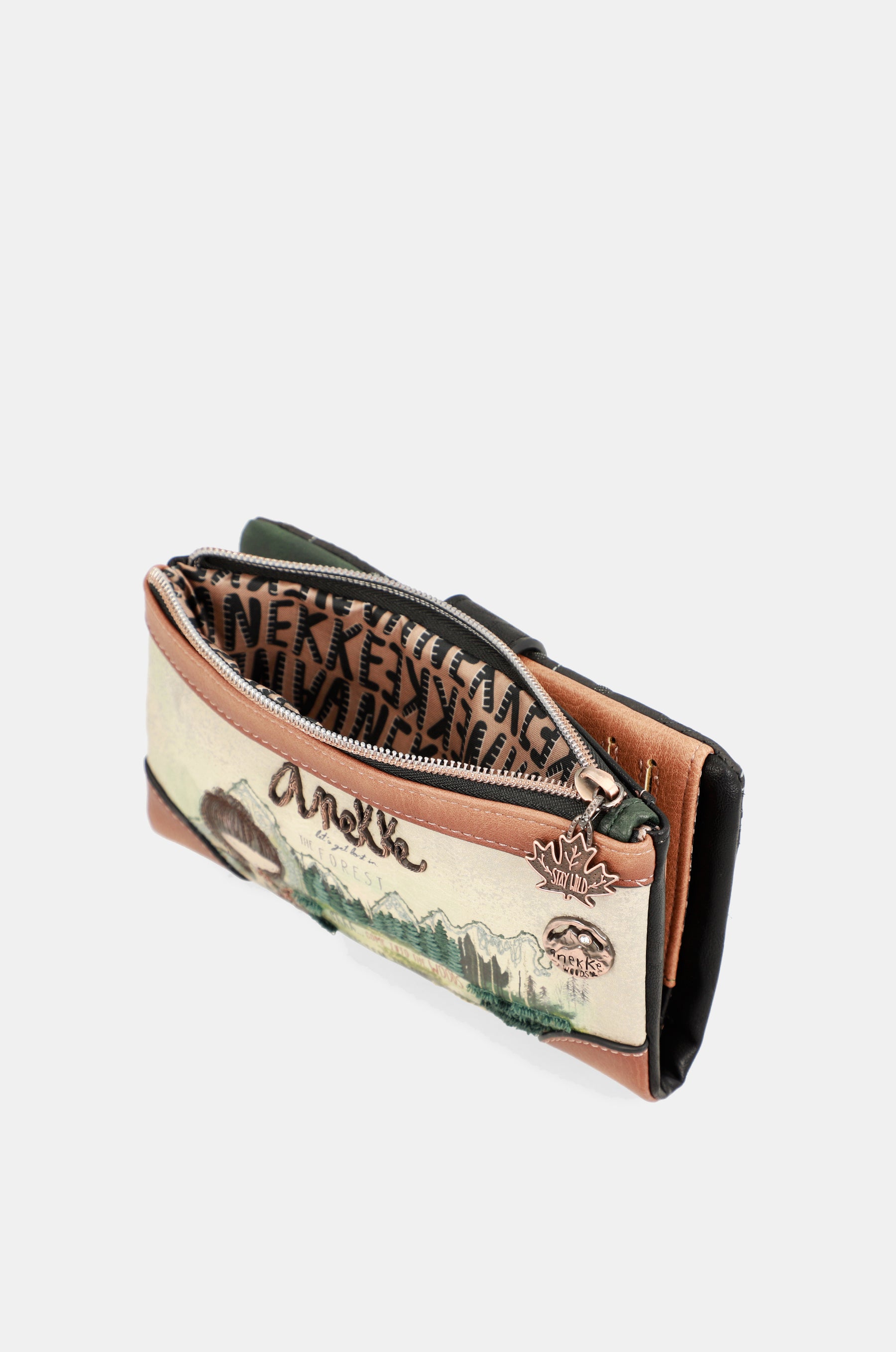 The Forest large flexible material wallet