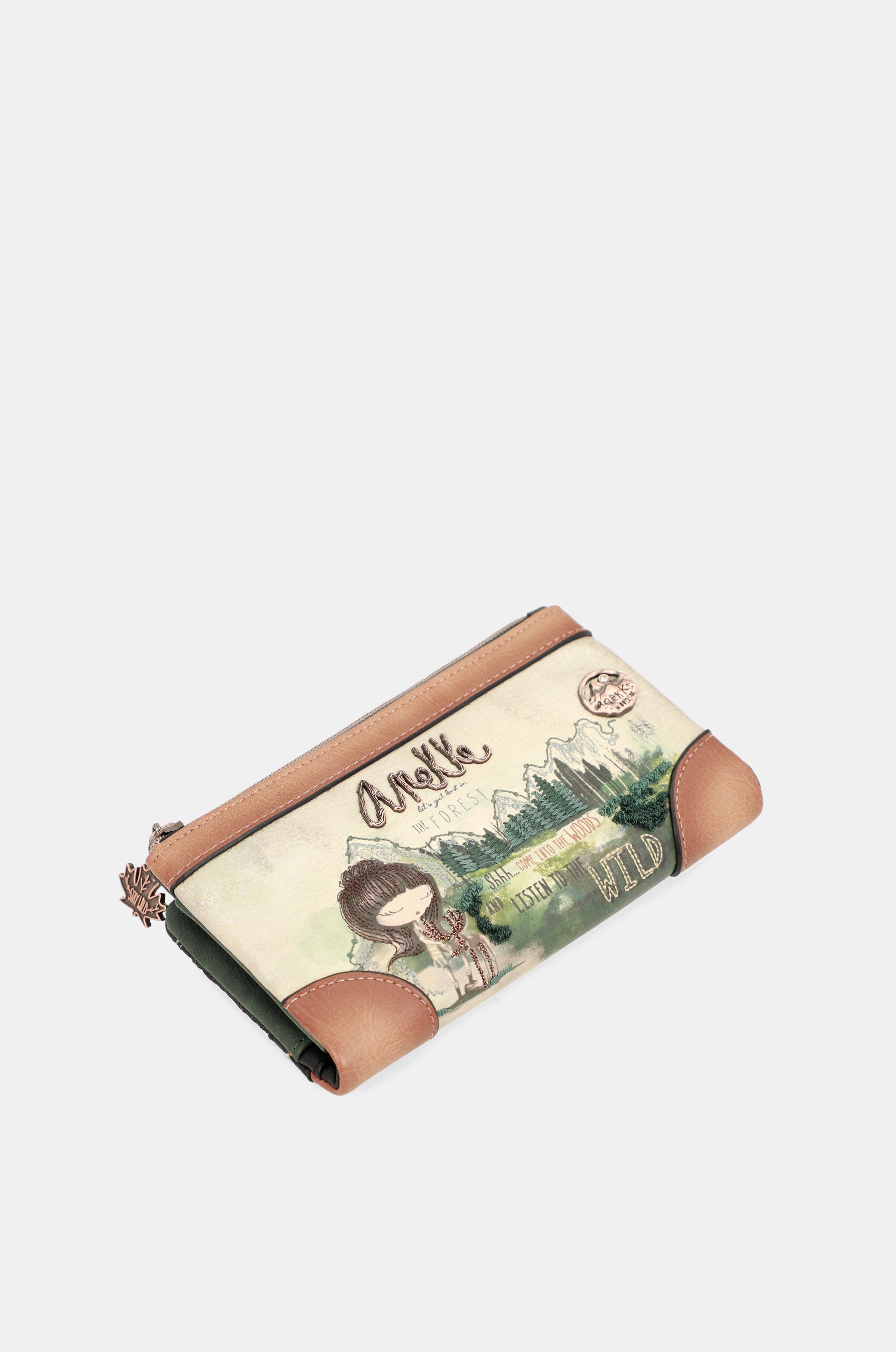 The Forest large flexible material wallet