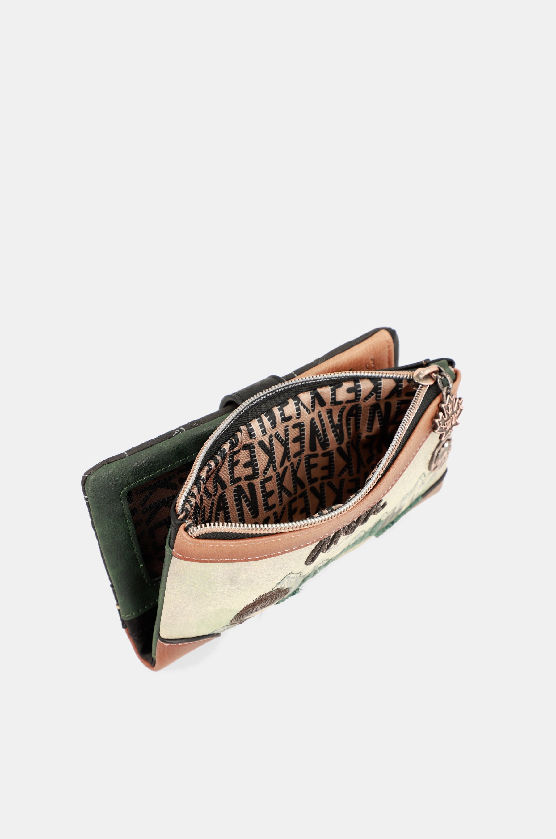 The Forest large flexible material wallet