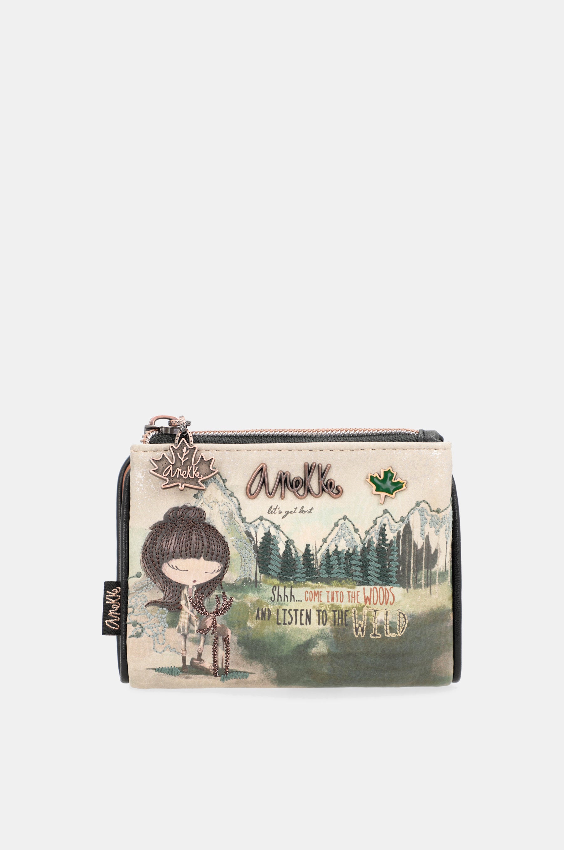The Forest small flexible material wallet