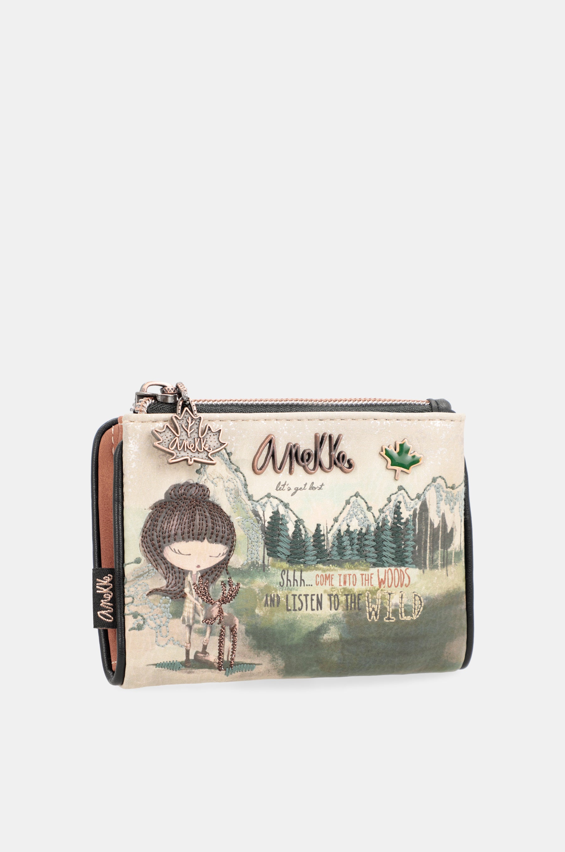 The Forest small flexible material wallet