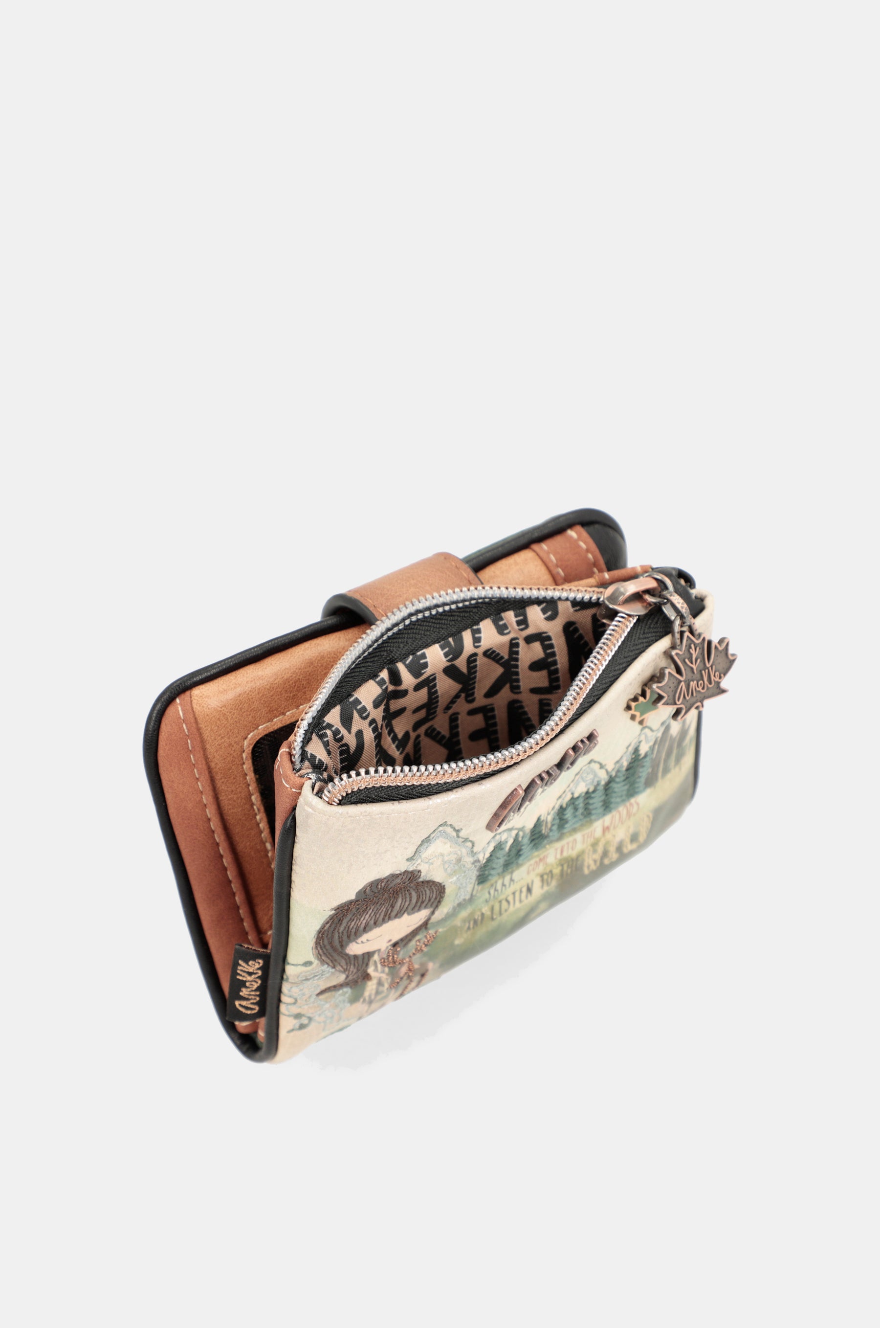 The Forest small flexible material wallet