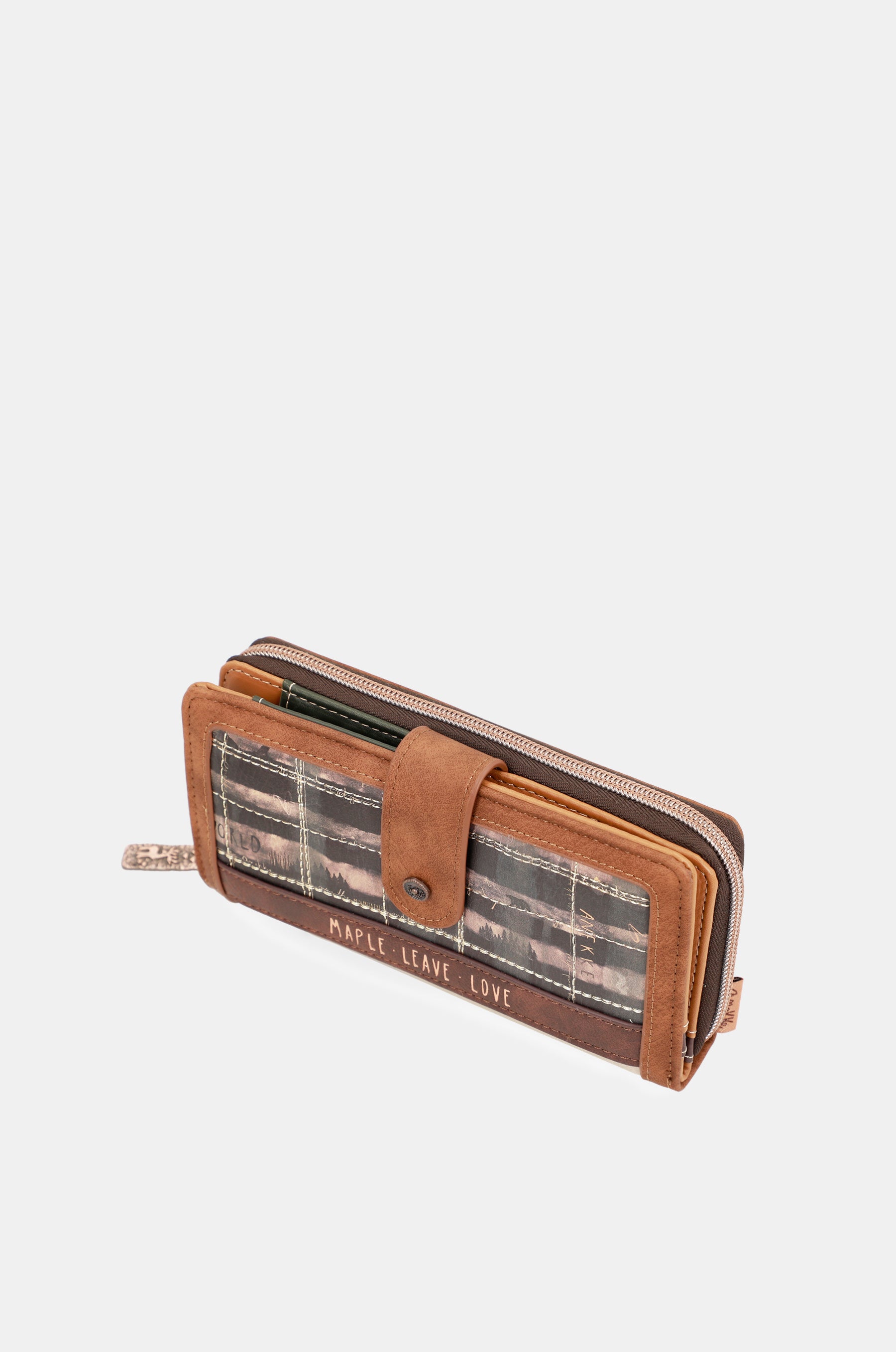 The Forest large printed wallet