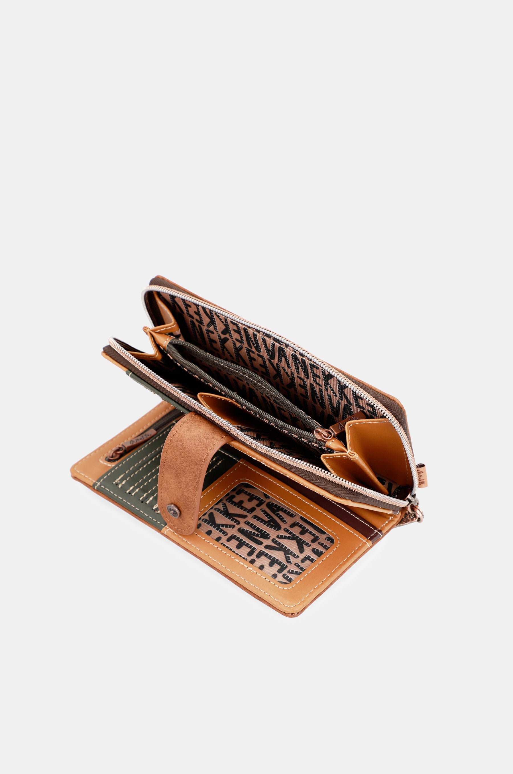 The Forest large printed wallet