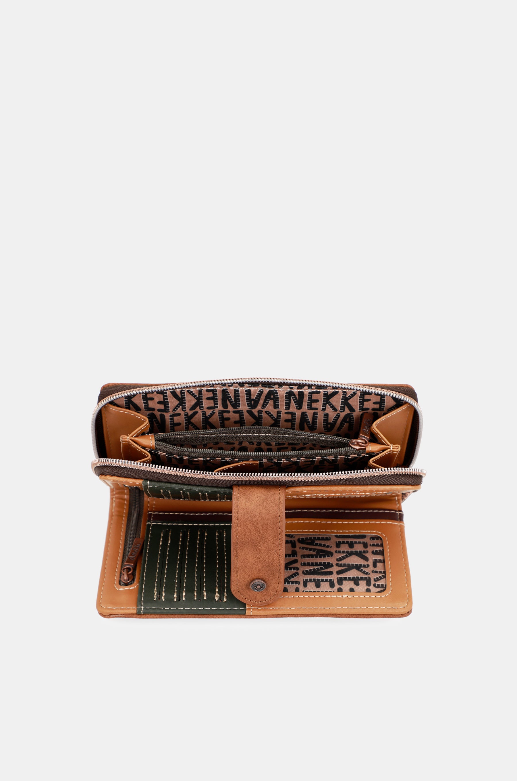 The Forest large printed wallet