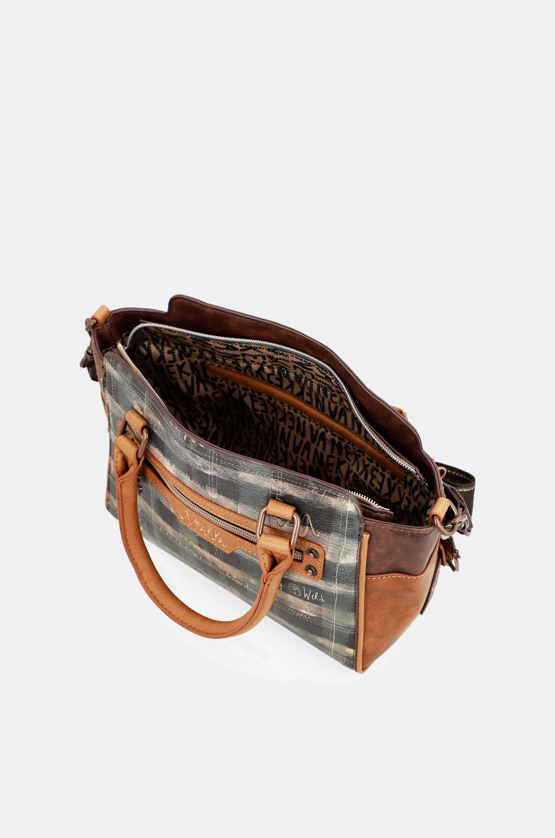 Wild green bowling bag