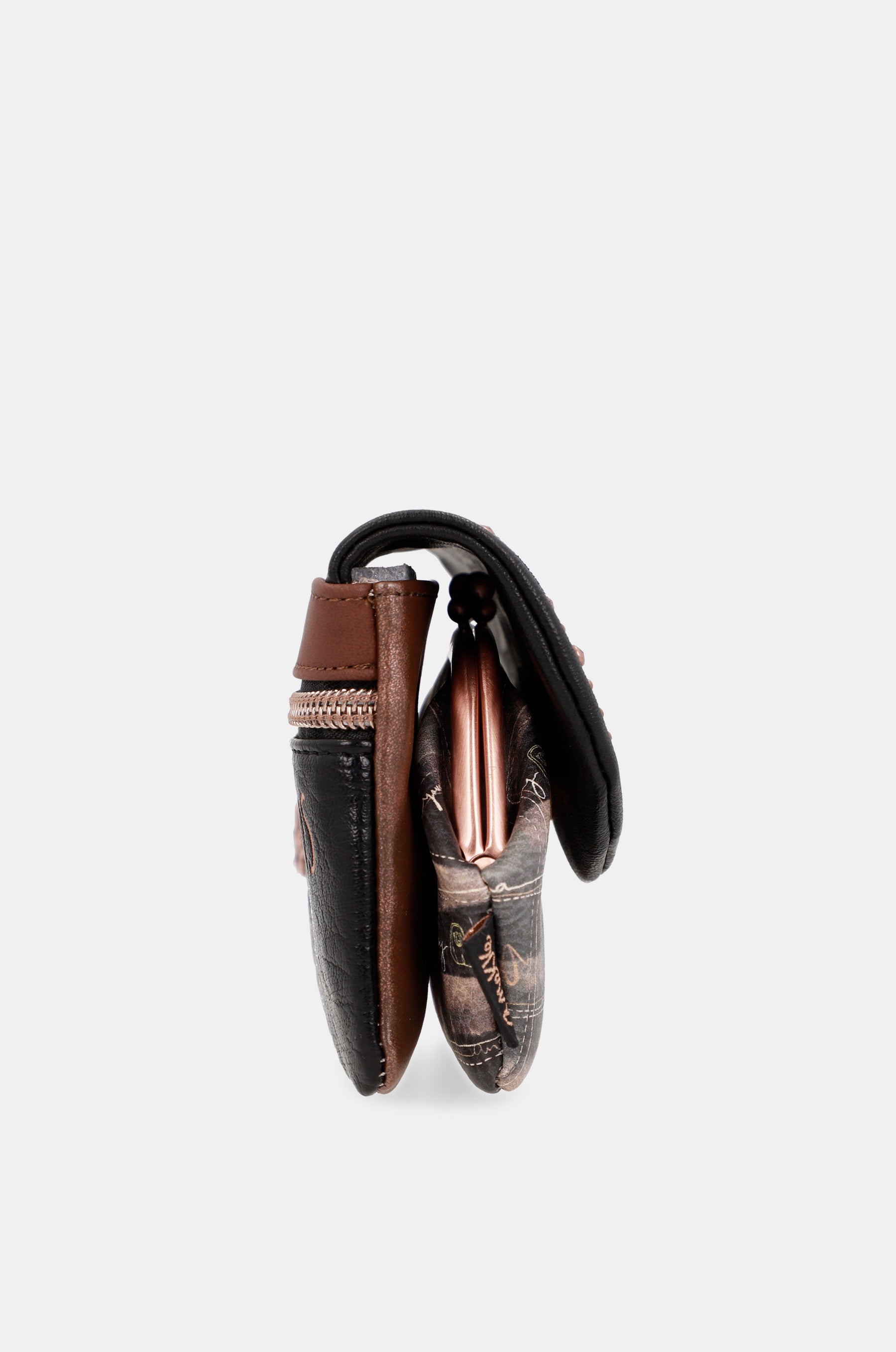 Wild coin purse with flap