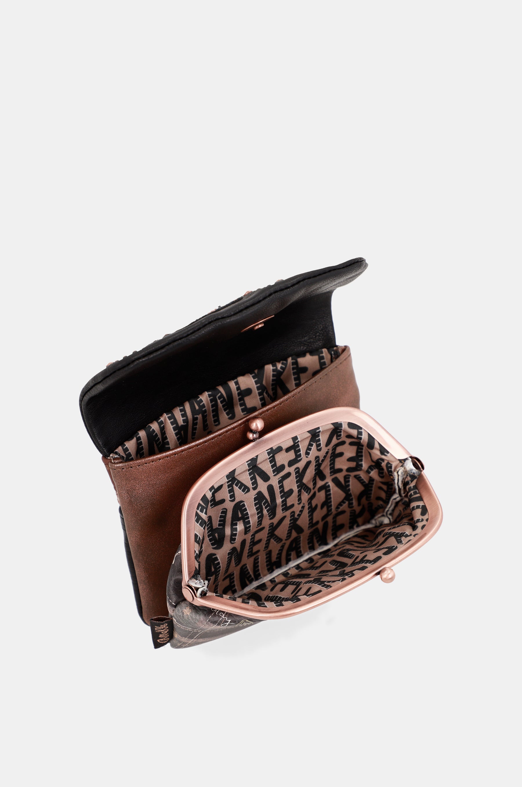 Wild coin purse with flap