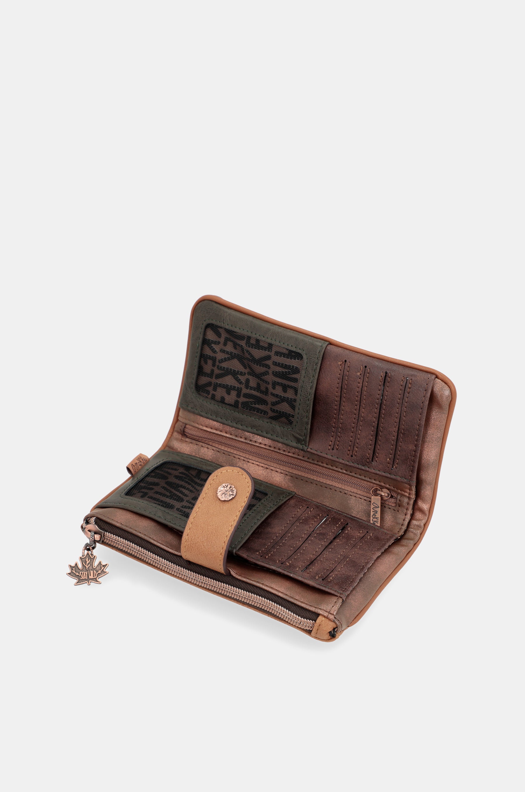 Wild flexible material wallet