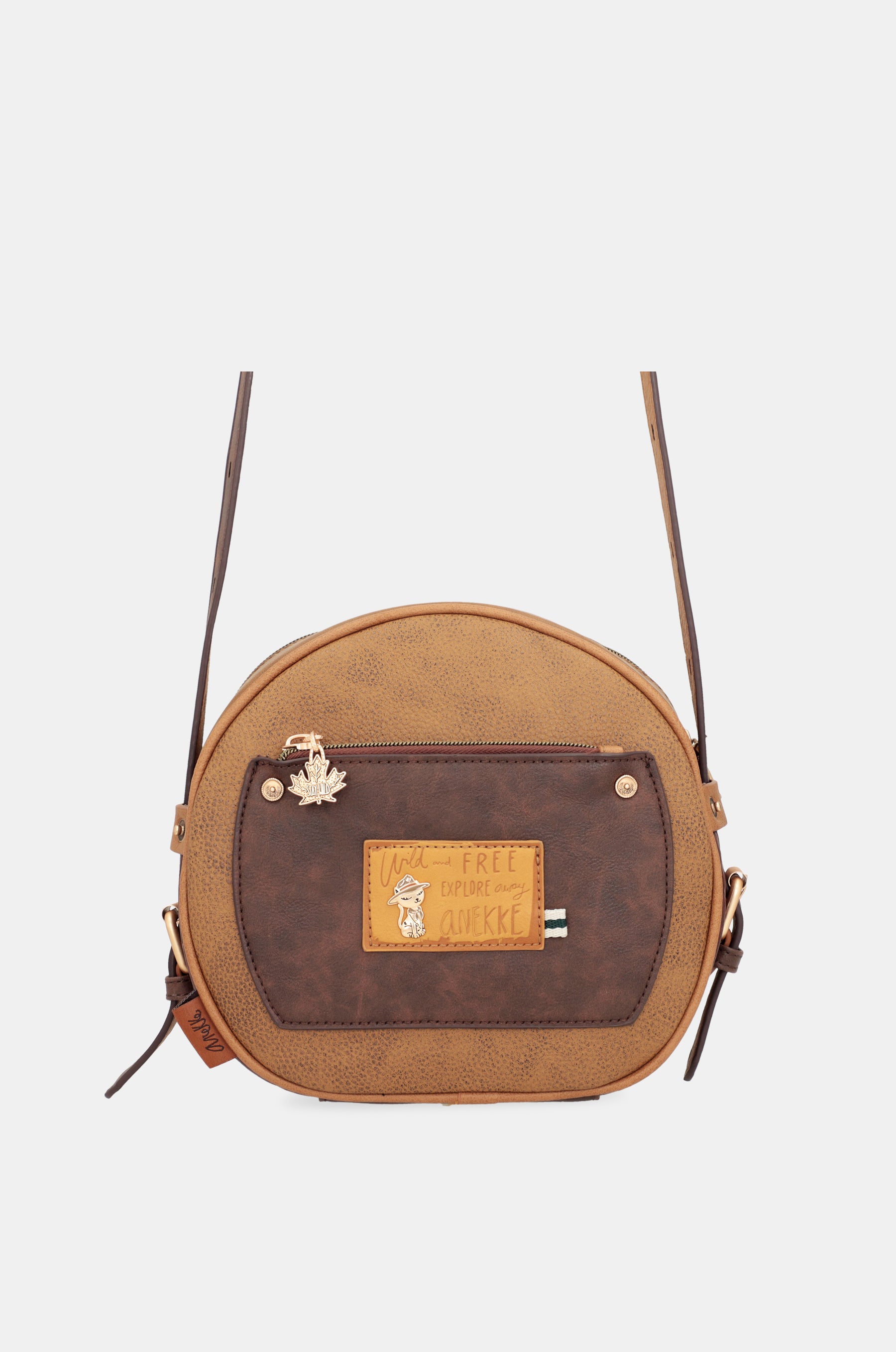 Round shoulder bag with Urban logo