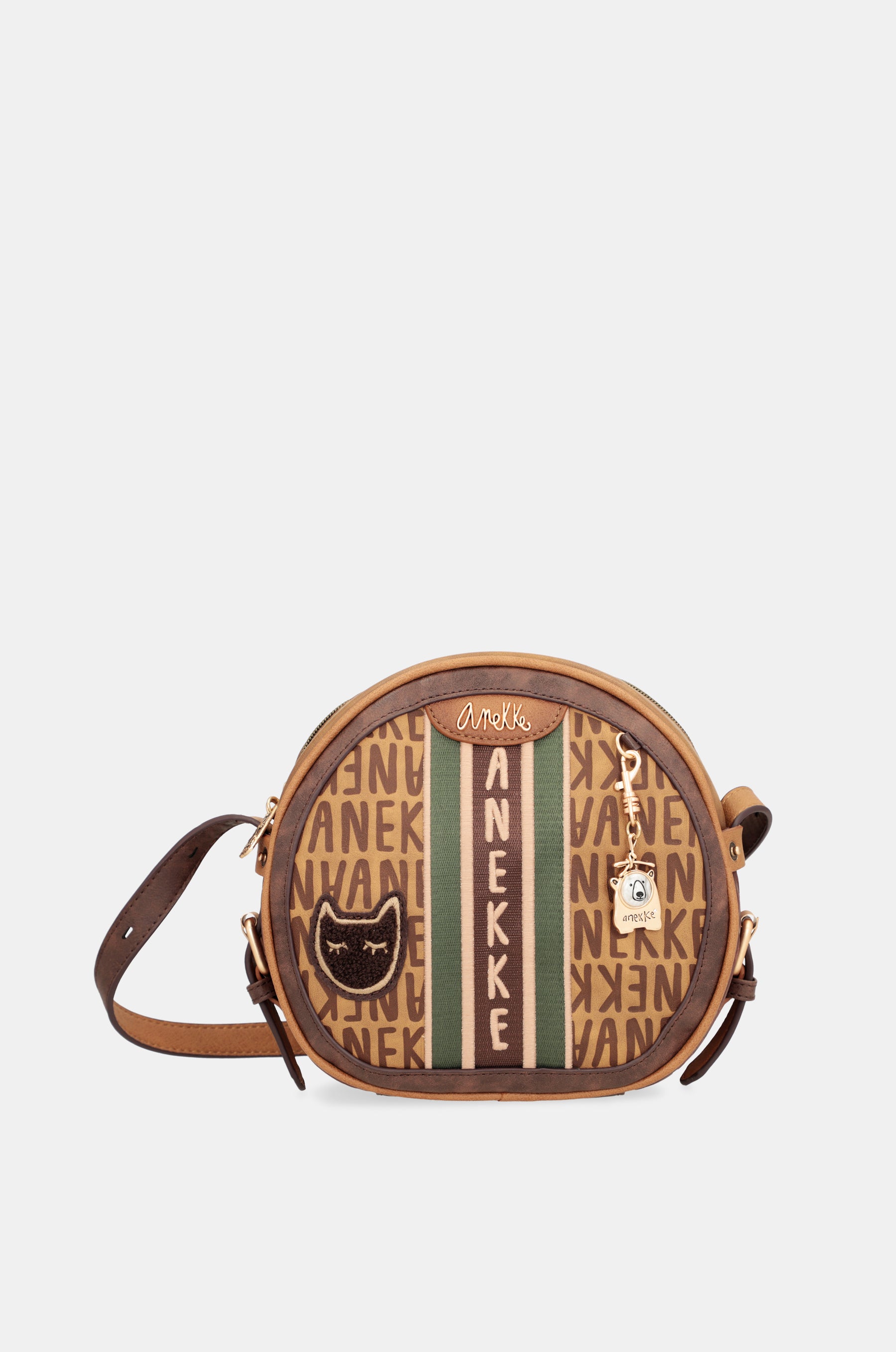Round shoulder bag with Urban logo