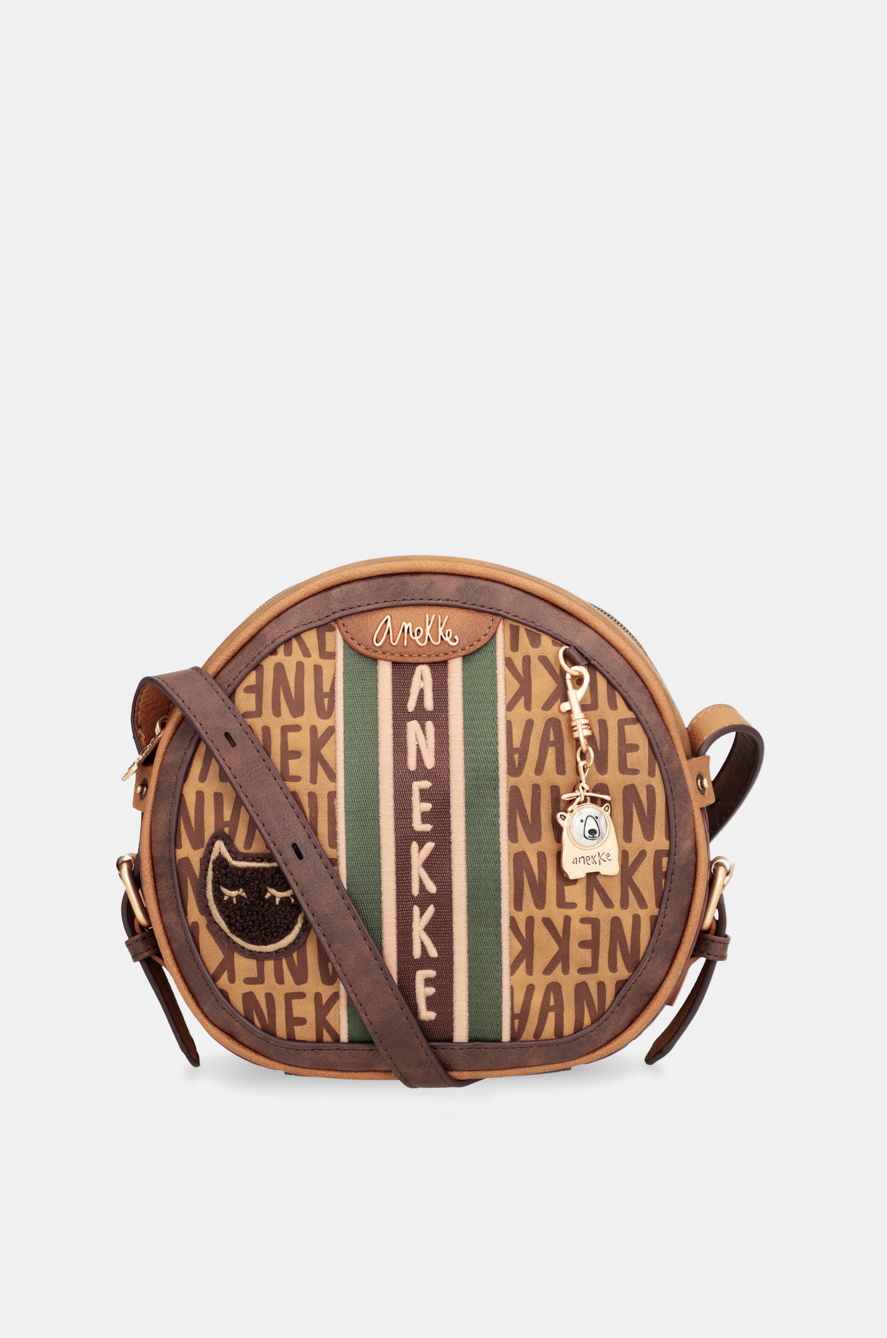 Round shoulder bag with Urban logo
