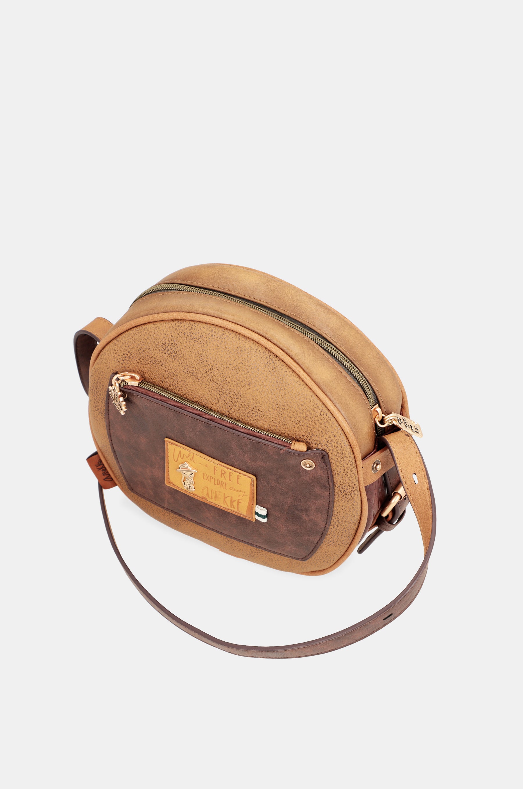Round shoulder bag with Urban logo