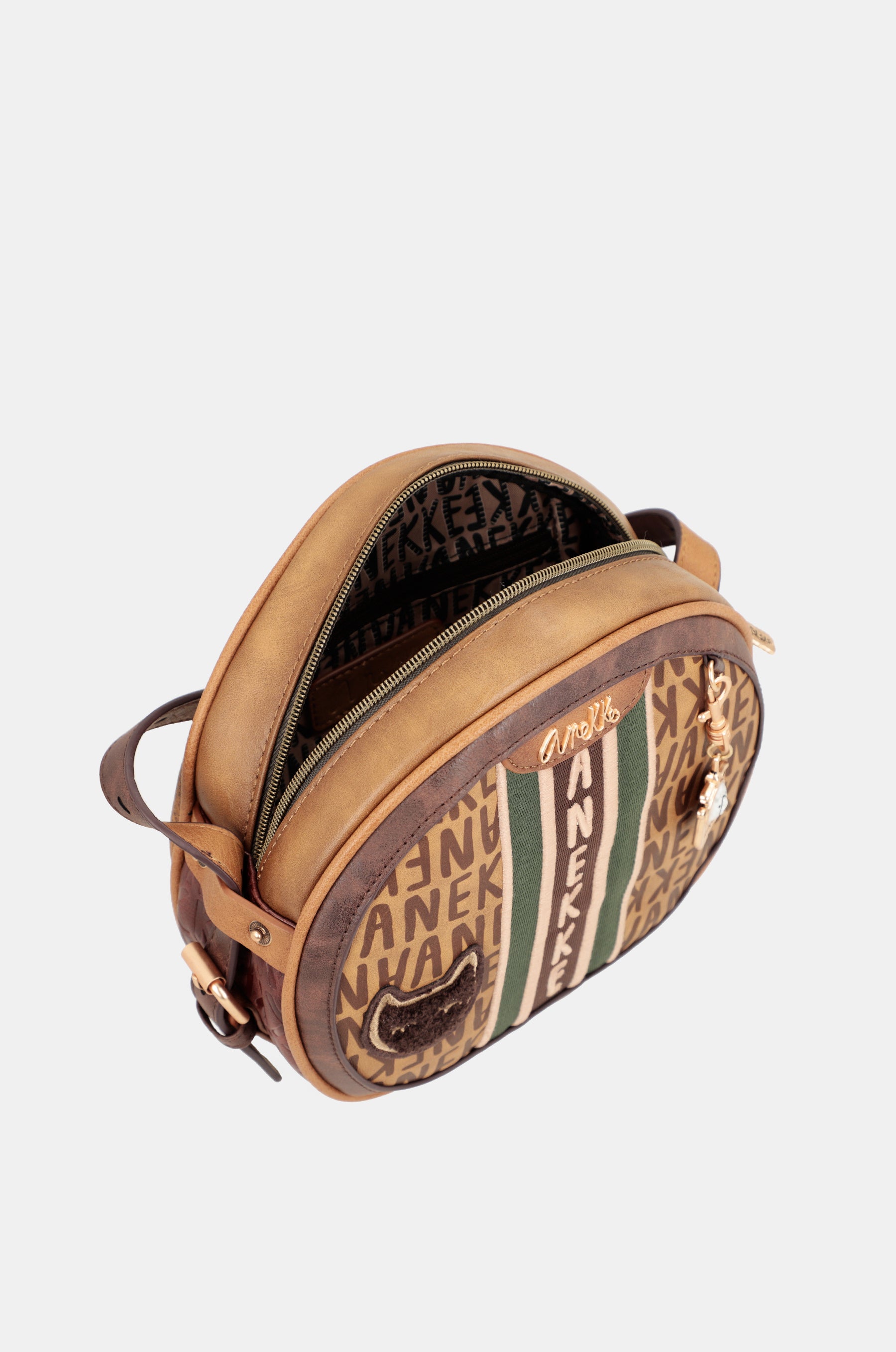 Round shoulder bag with Urban logo