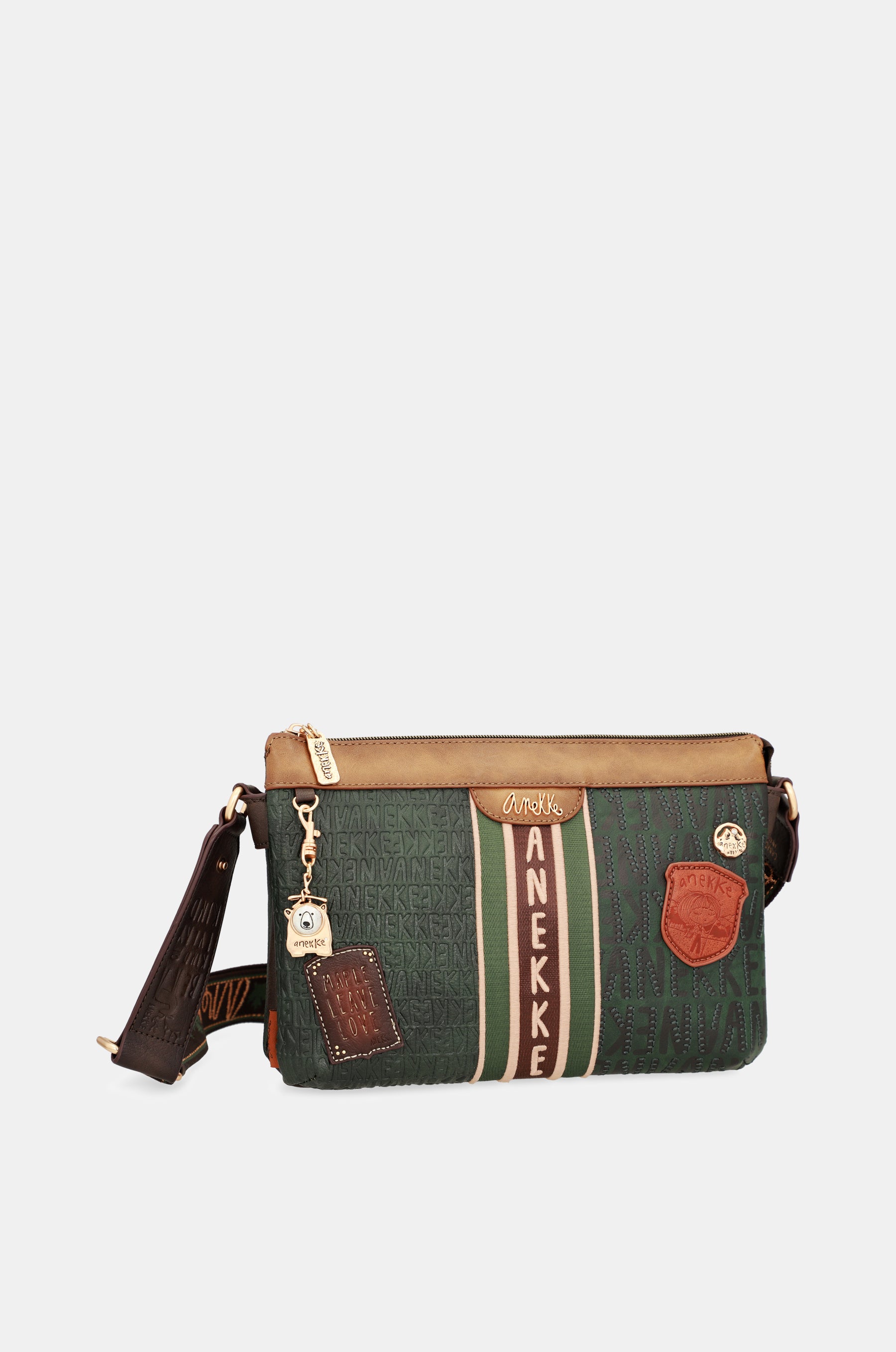 Urban double compartment shoulder bag