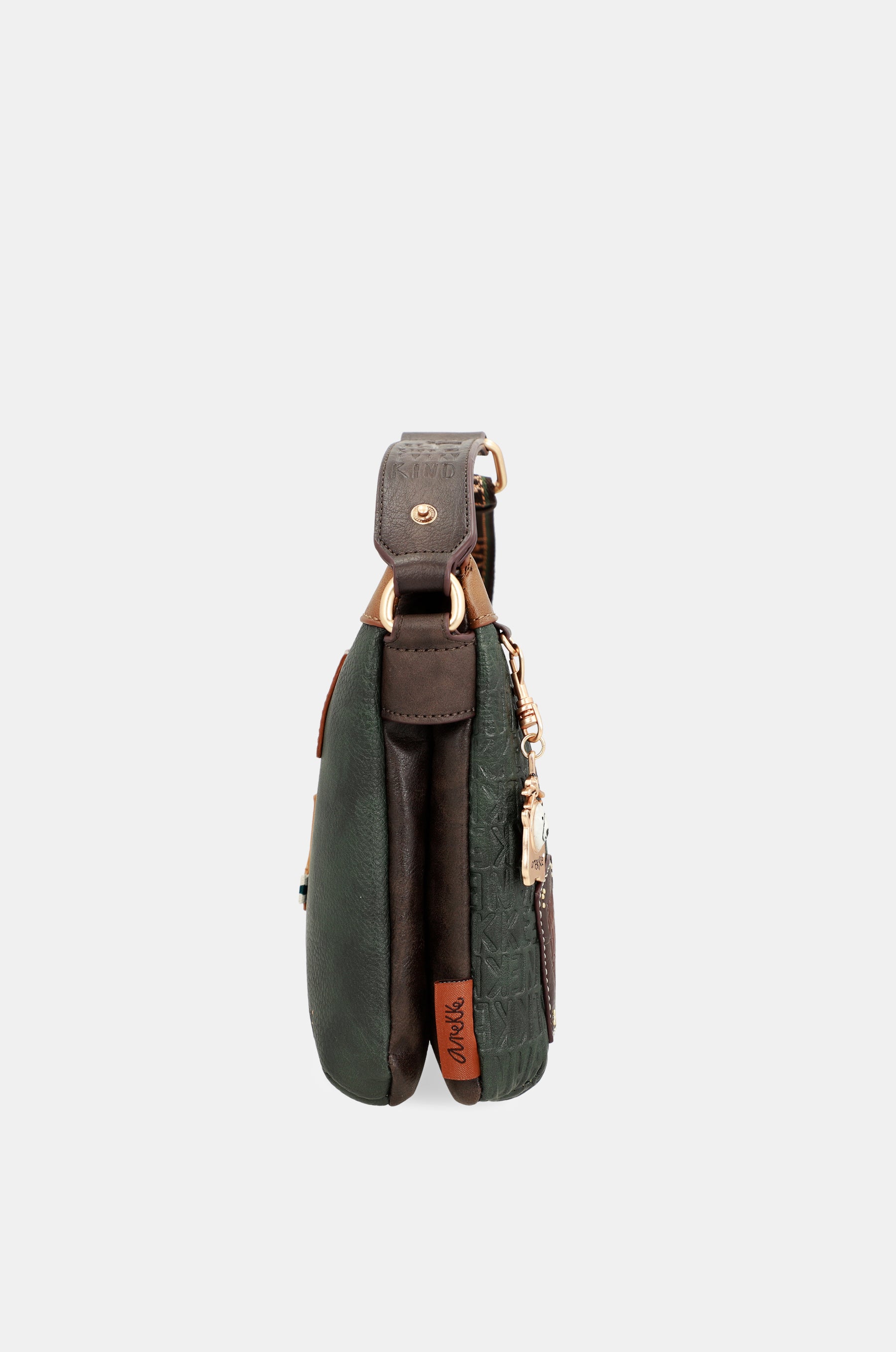 Urban double compartment shoulder bag