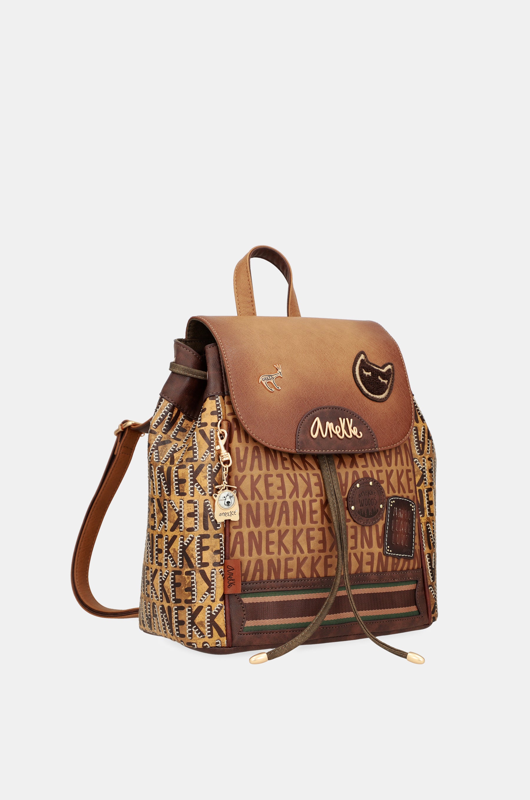 Urban backpack with flap