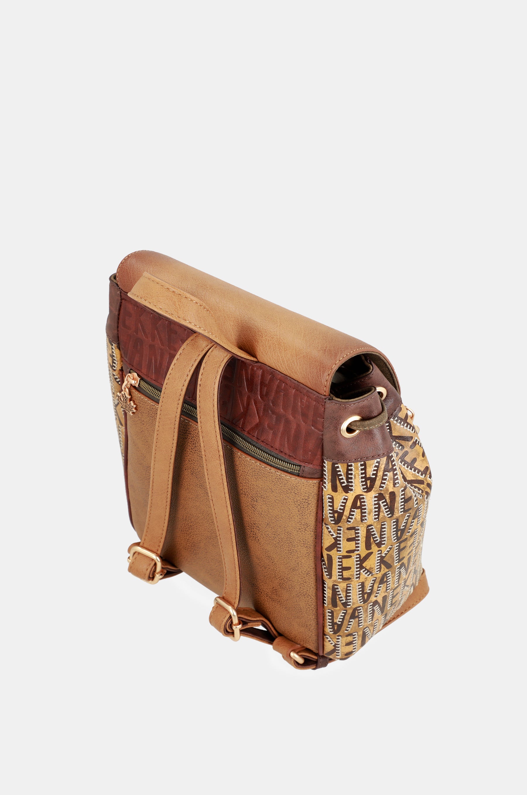 Urban backpack with flap