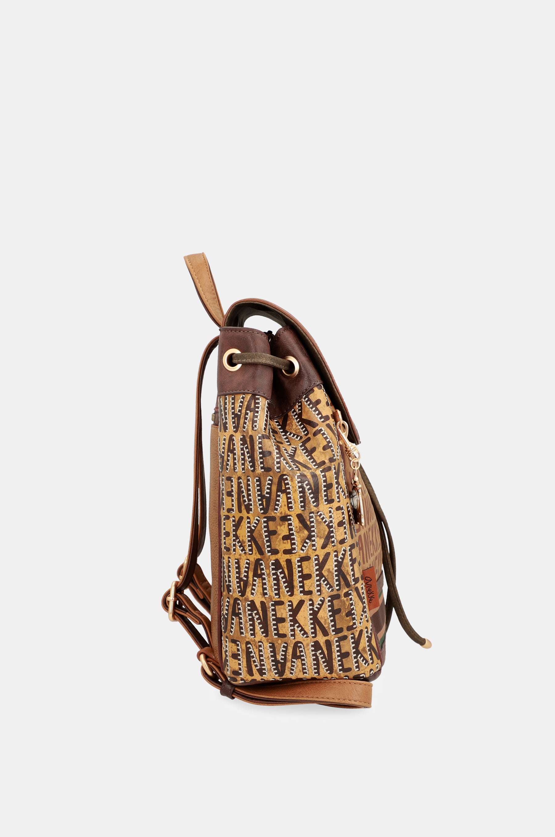 Urban backpack with flap