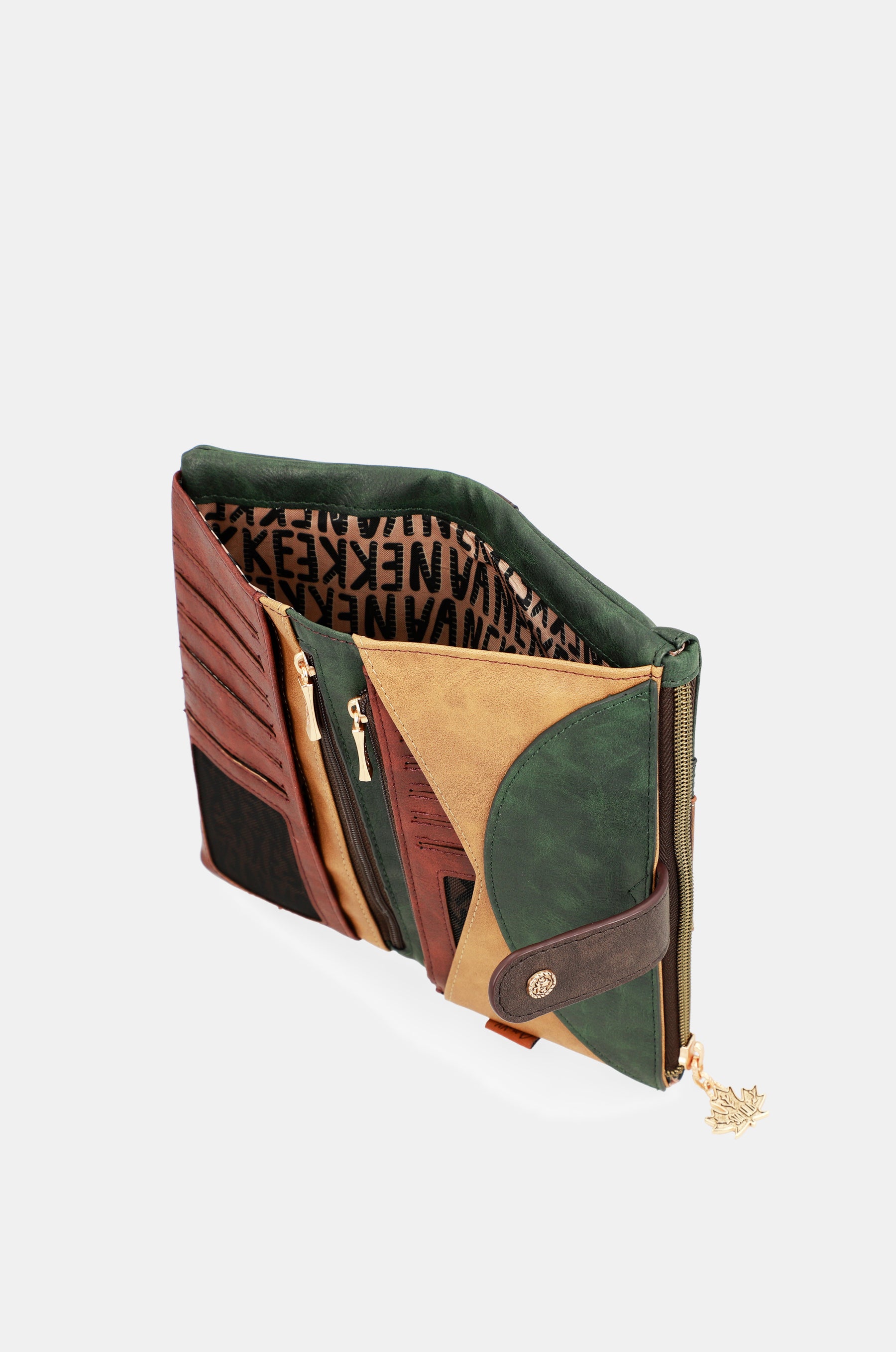 Urban large flexible material wallet