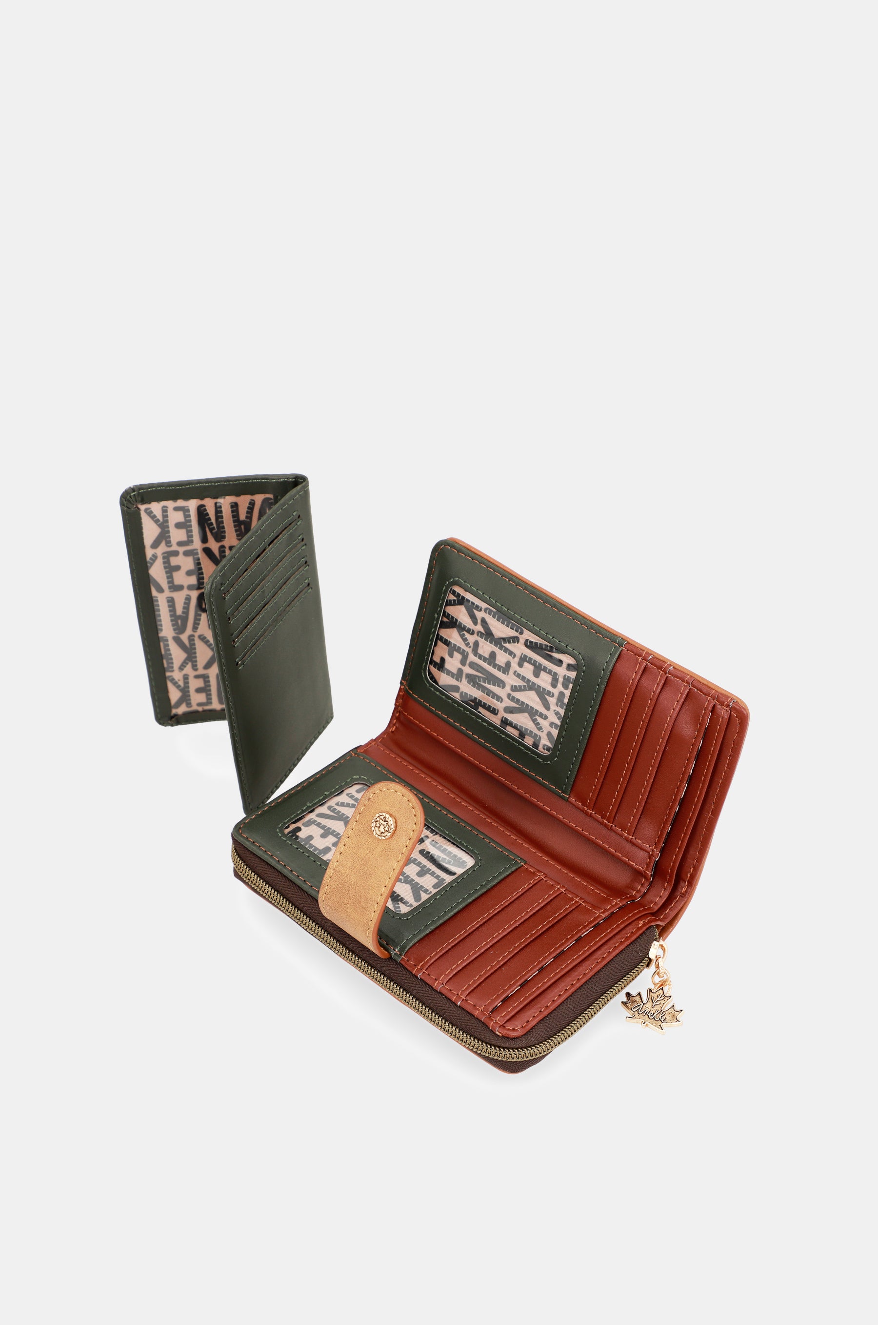 Urban green medium wallet