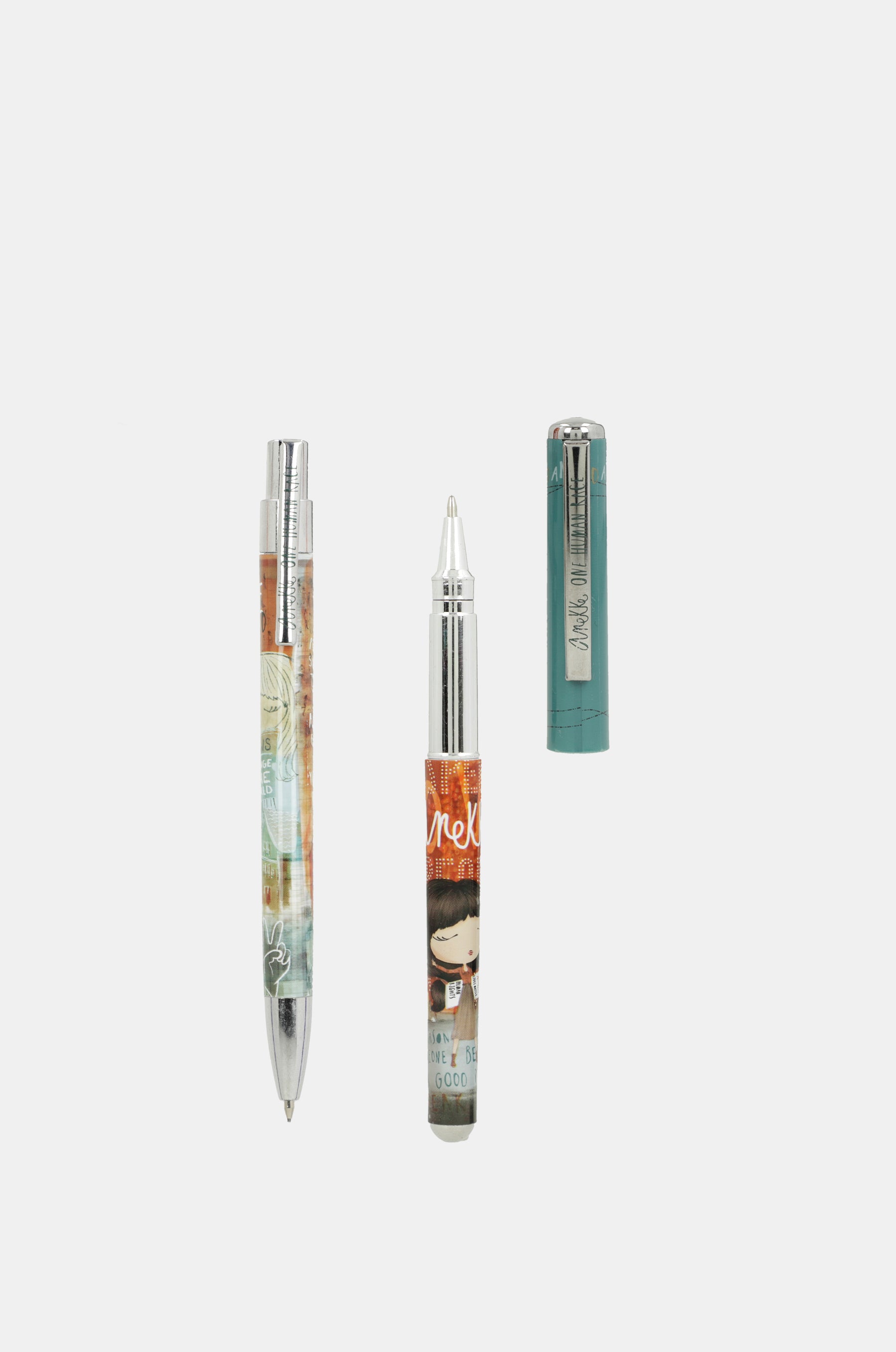Voice pen and mechanical pencil pack