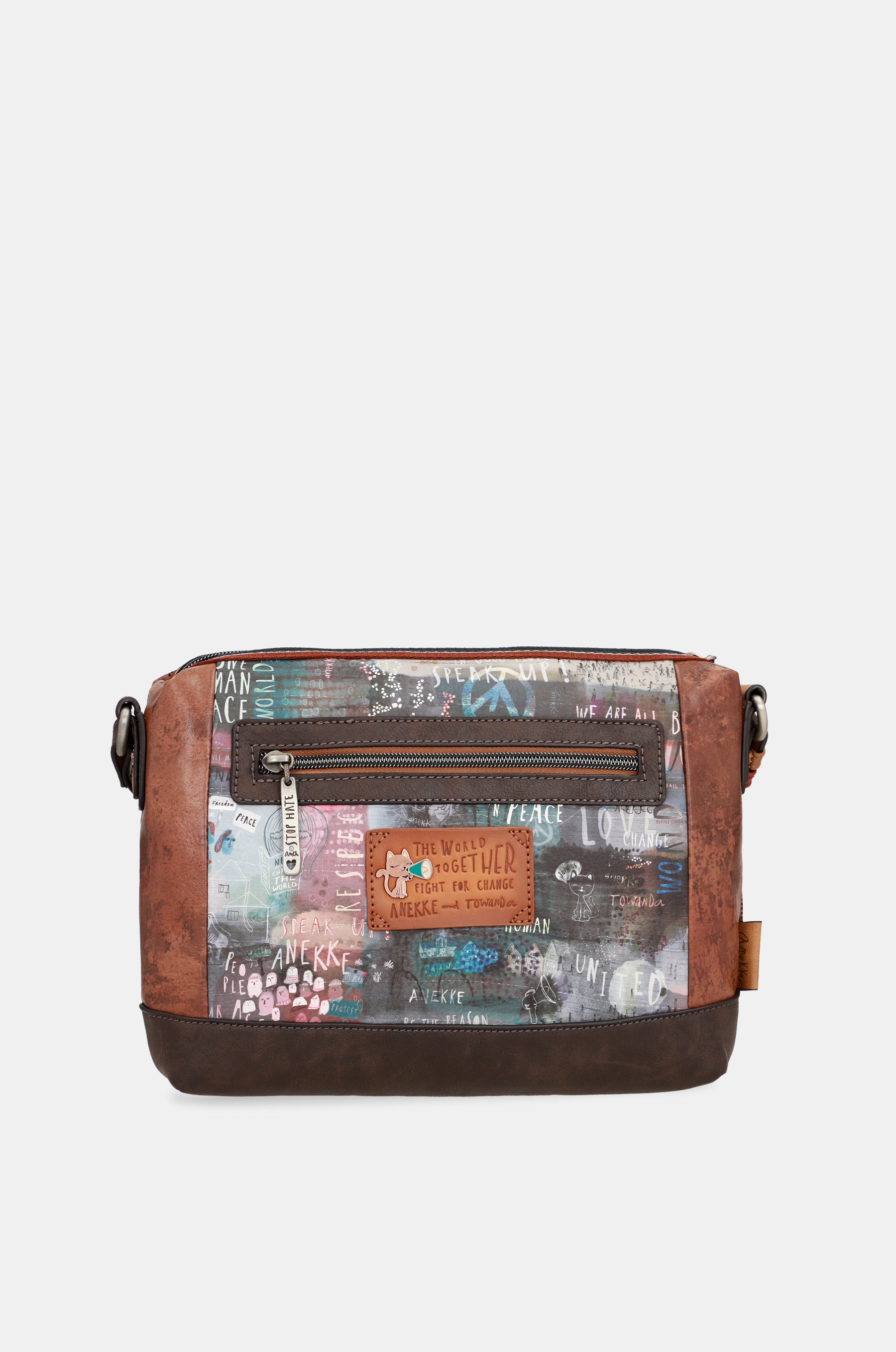 Printed shoulder bag Voice