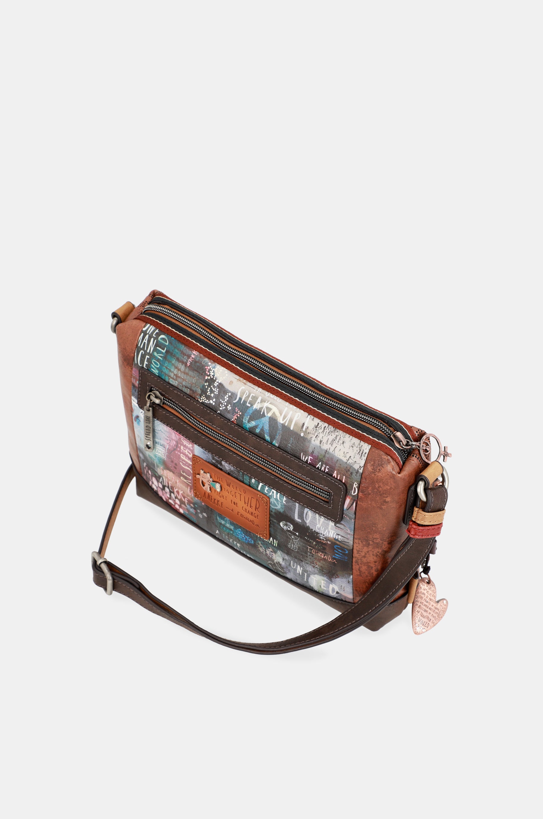 Printed shoulder bag Voice