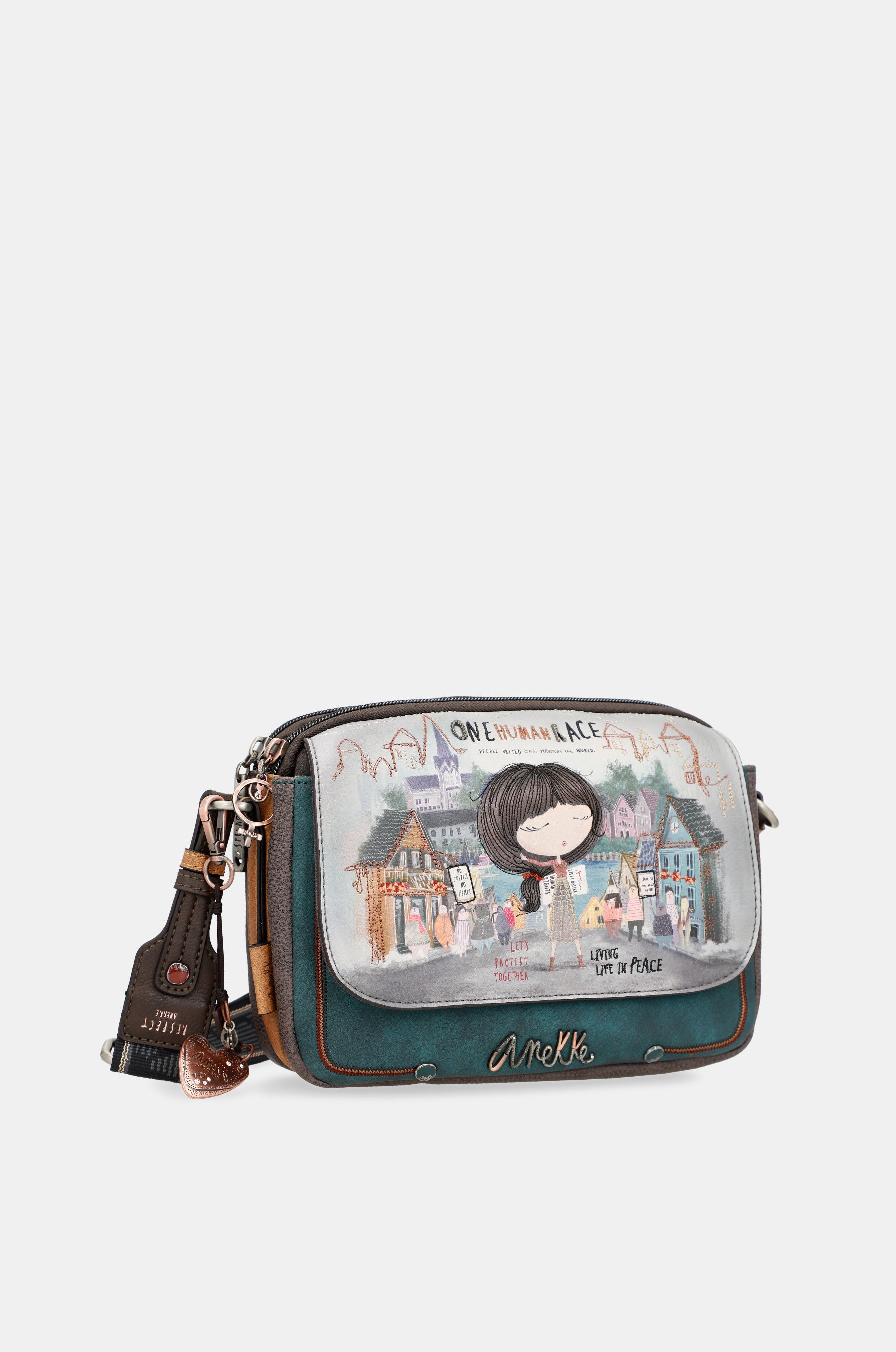 Flap shoulder bag Voice