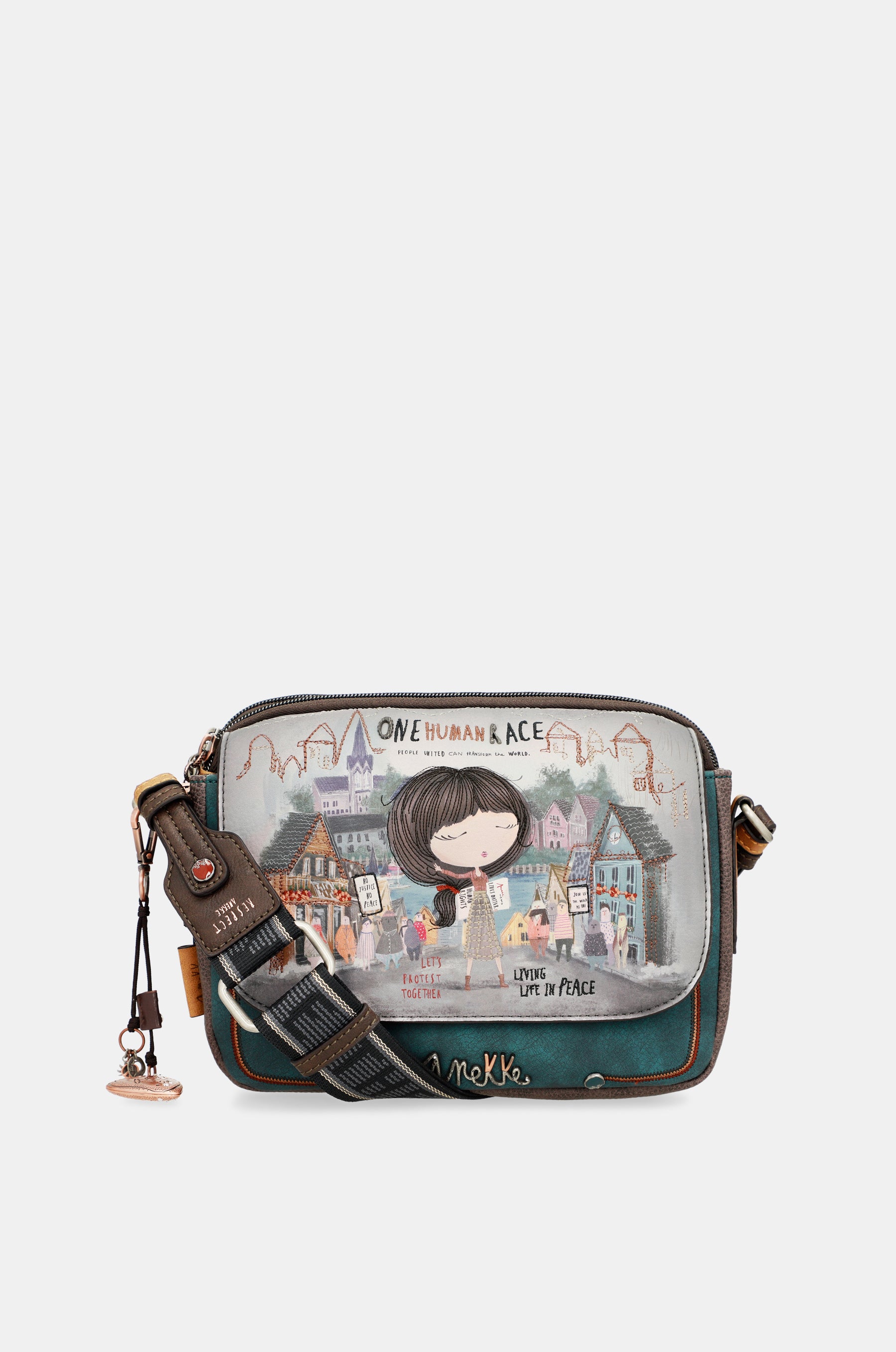 Flap shoulder bag Voice