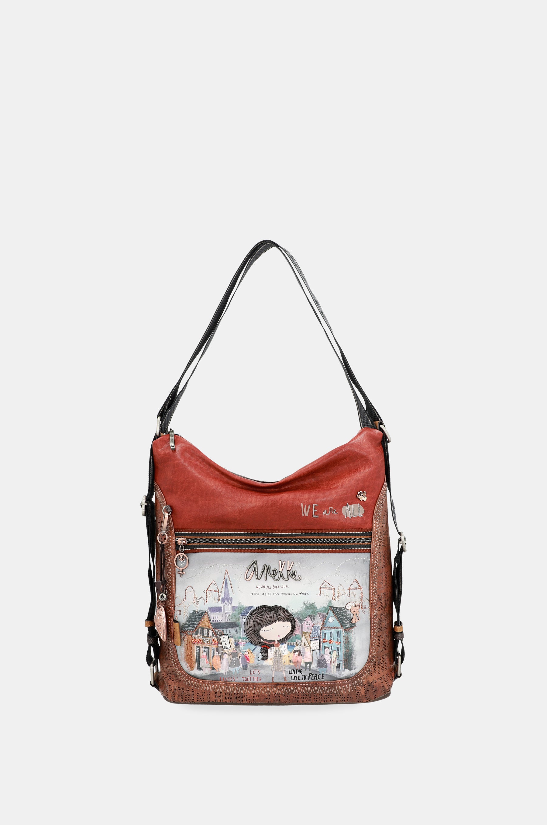 Shoulder bag convertible into a backpack Voice